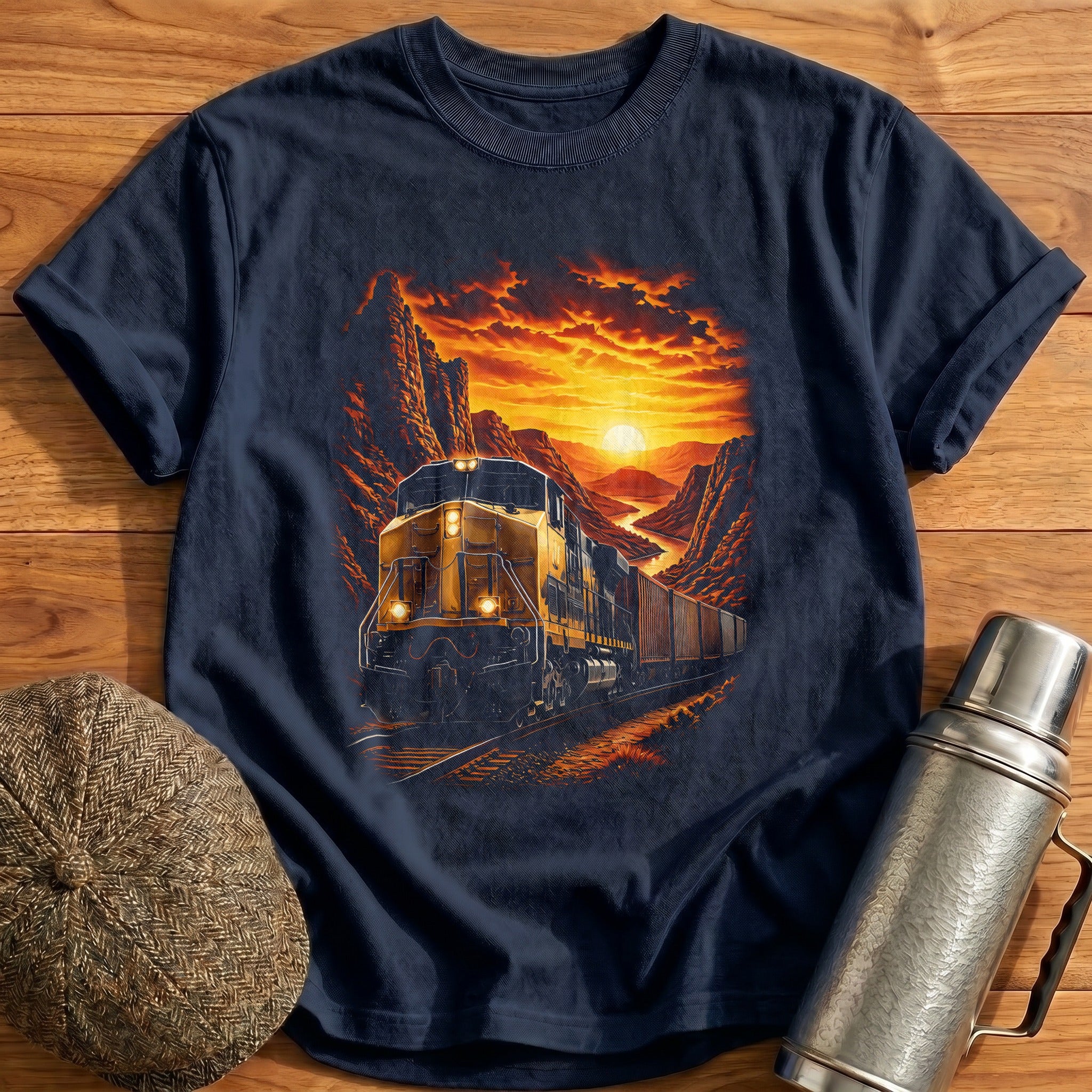 Desert Locomotive Train Spotter - Navy