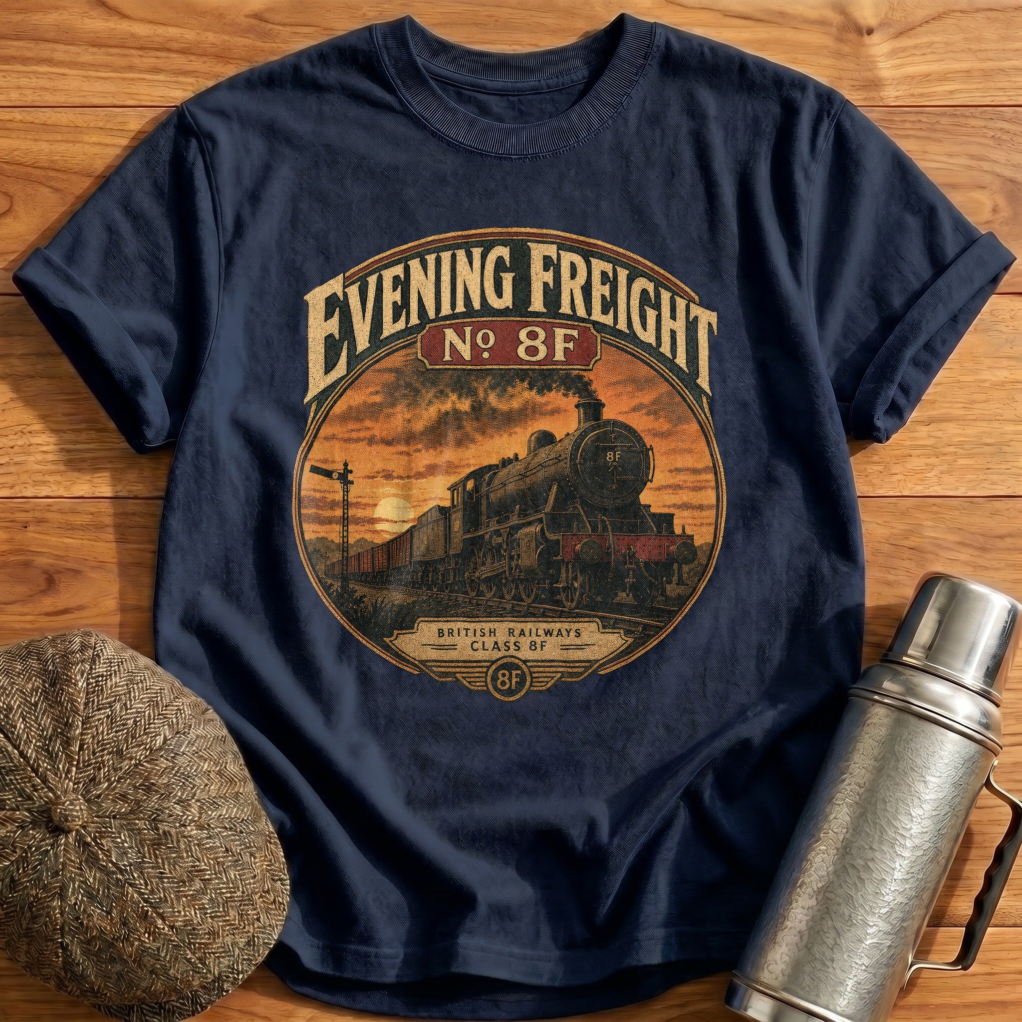 Evening Freight T-Shirt - Navy