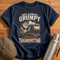 Flask & Focus T-Shirt - Navy