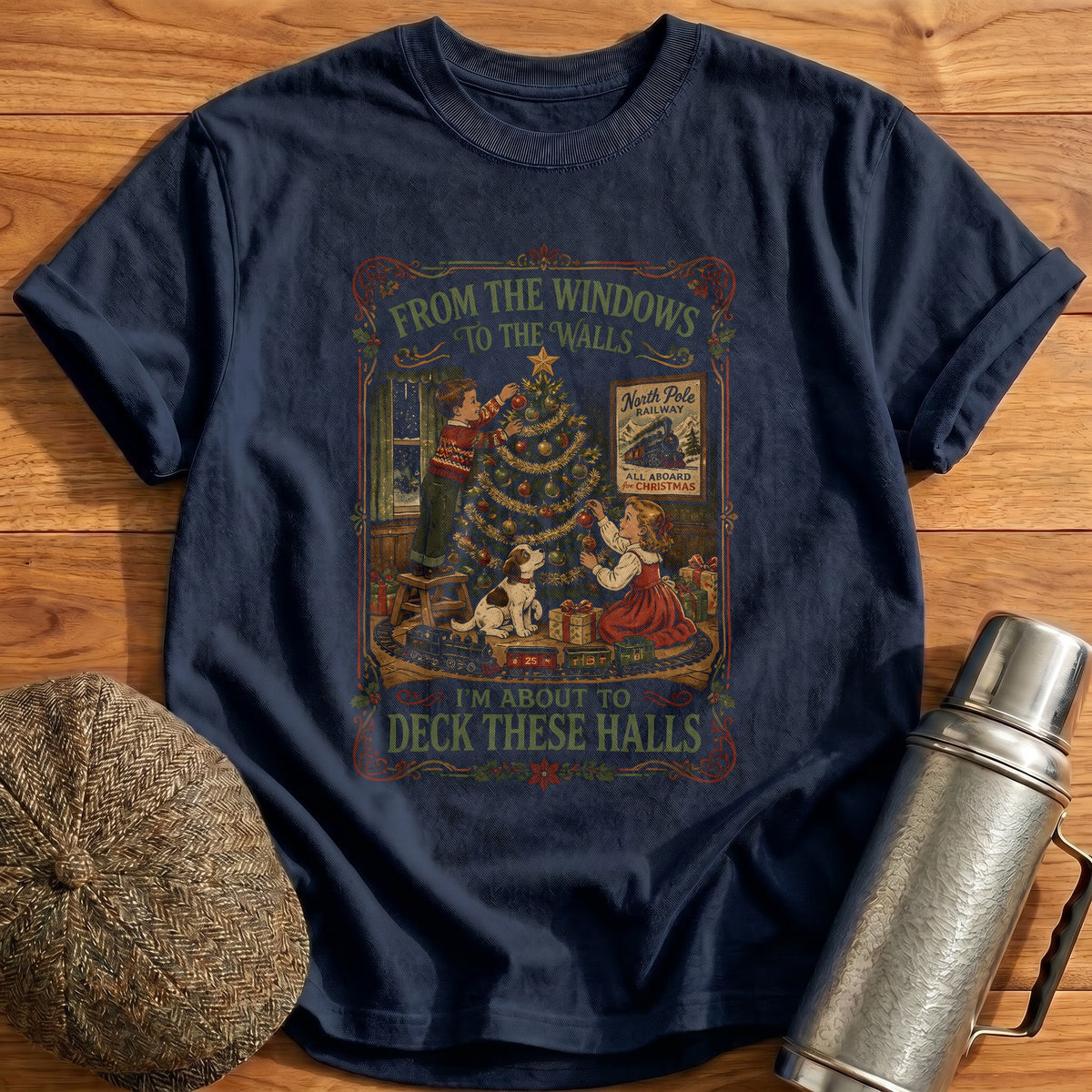 From The Windows To The Walls 27 T-Shirt - Navy