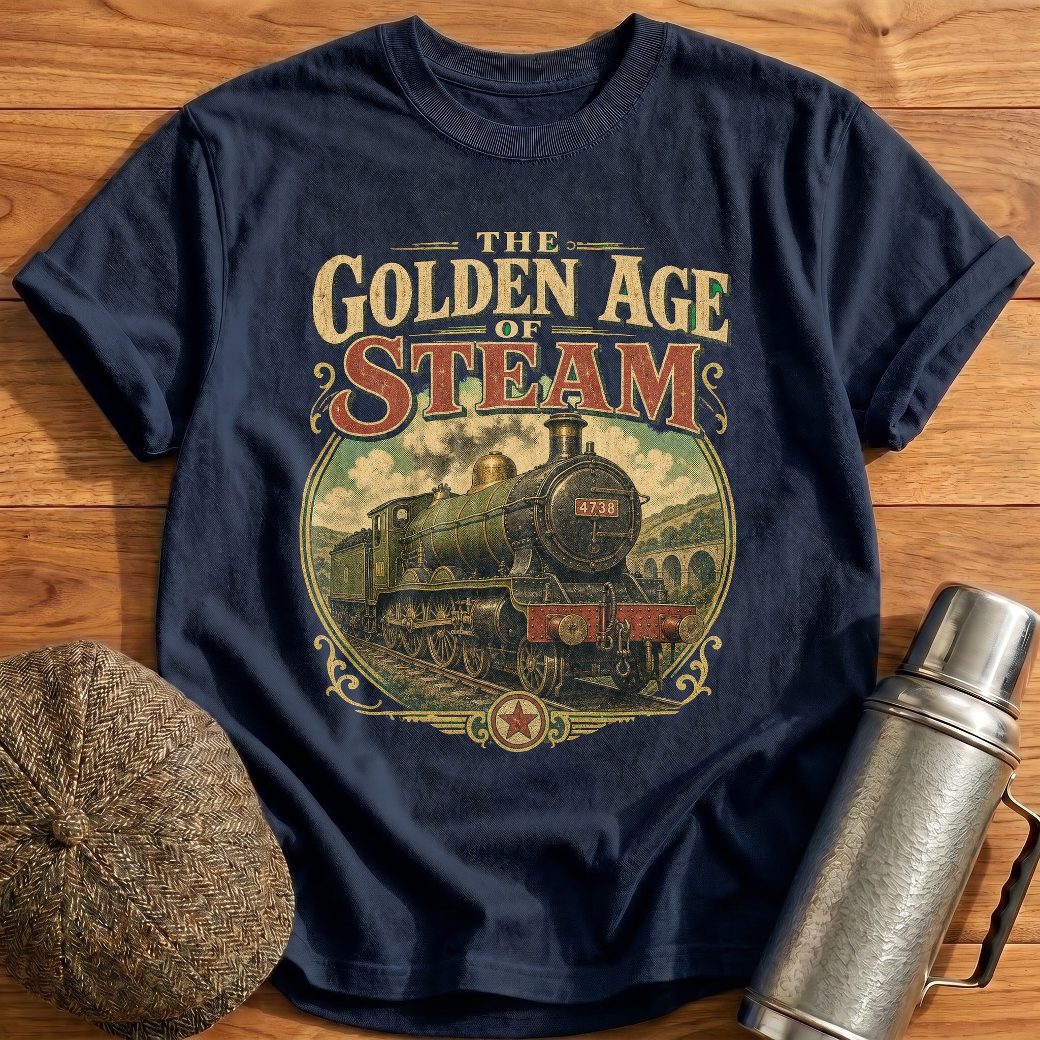 Golden Age T-Shirt - Navy