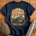 Golden Age Running T-Shirt - Navy
