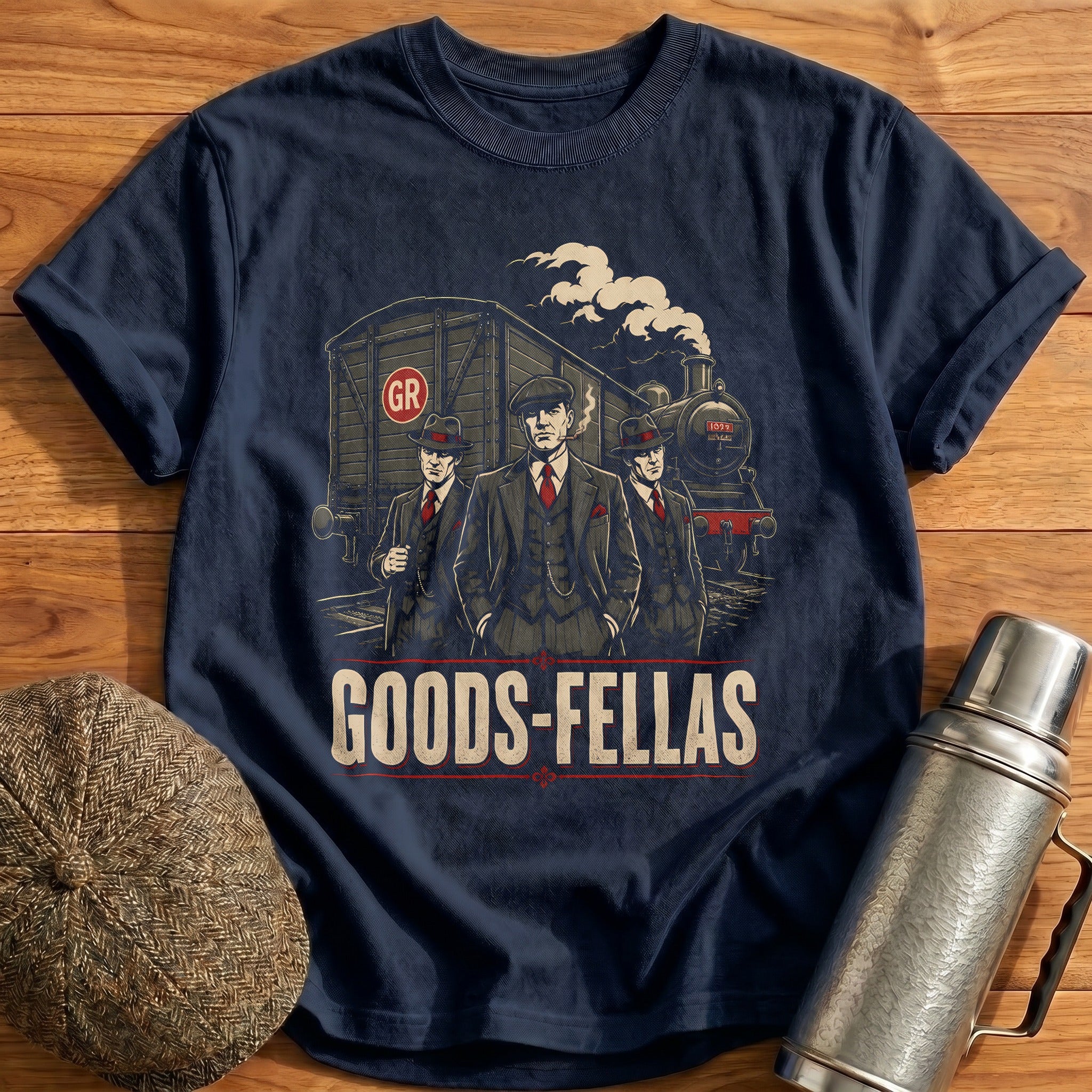Goods Fellas 55 T-Shirt - Navy