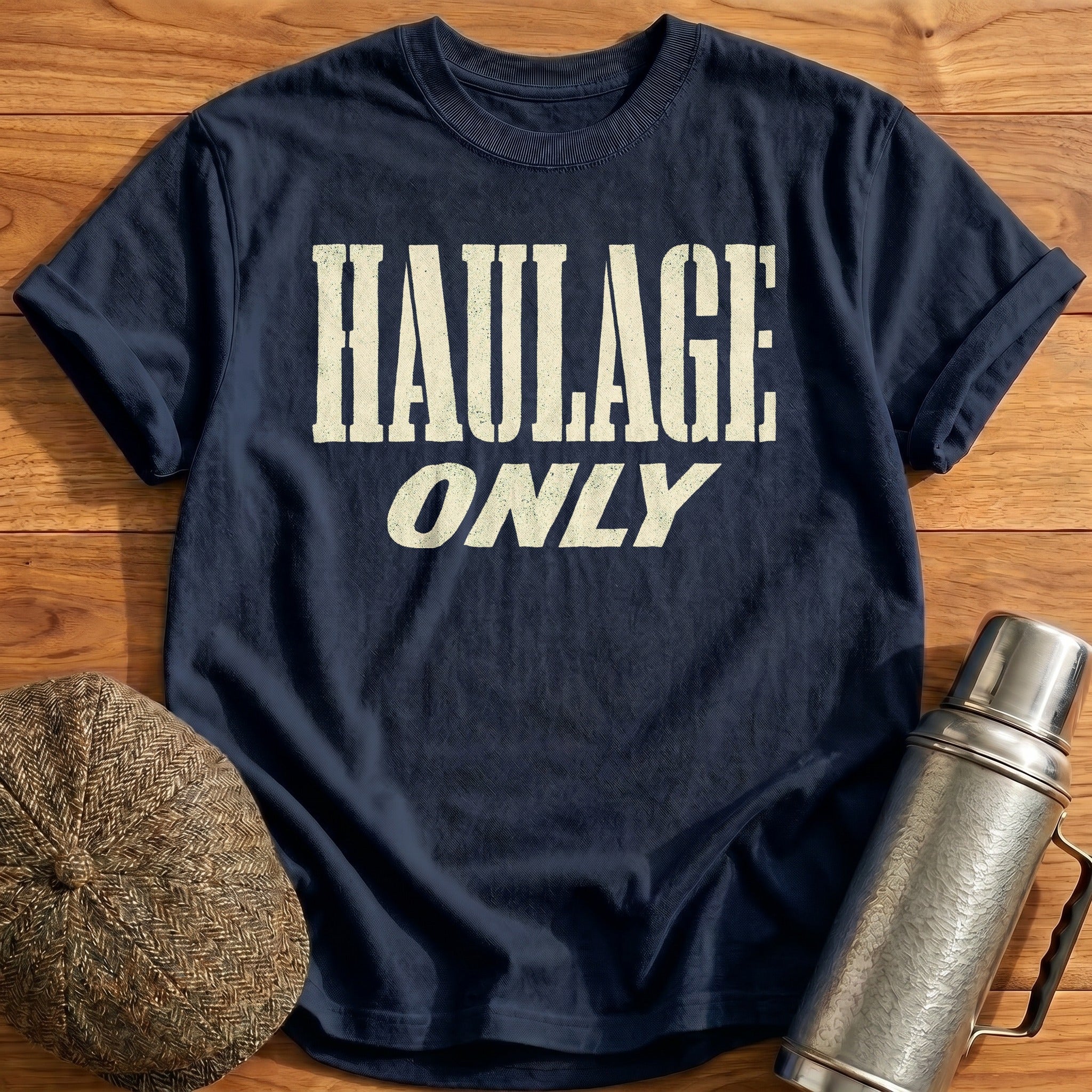 Haulage Only T-Shirt - Navy