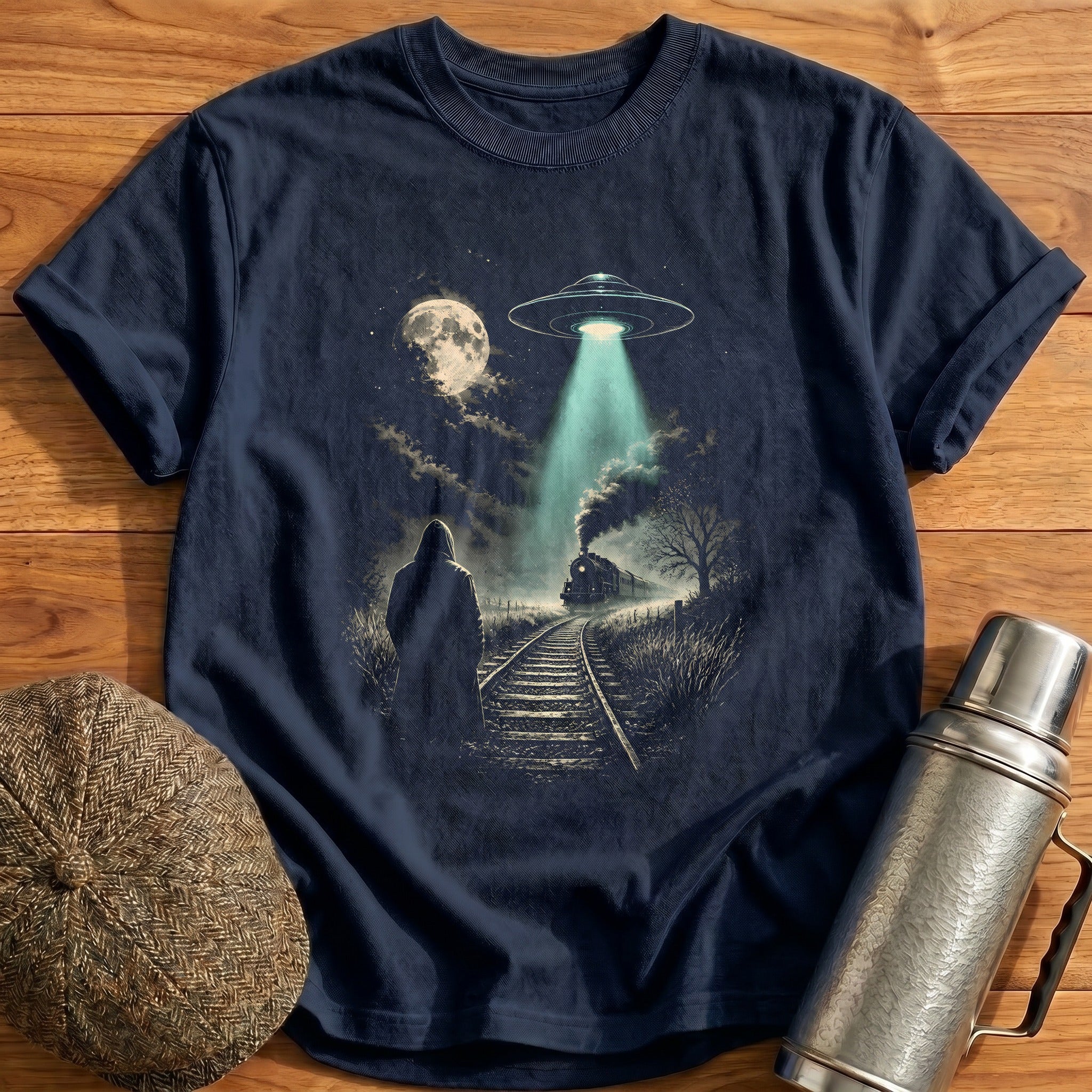 Hooded Ufo Tracks 26 - Navy