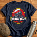 Jurassic Track 32 Kids T-Shirt - Navy