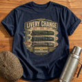 Livery Through the Ages T-Shirt - Navy