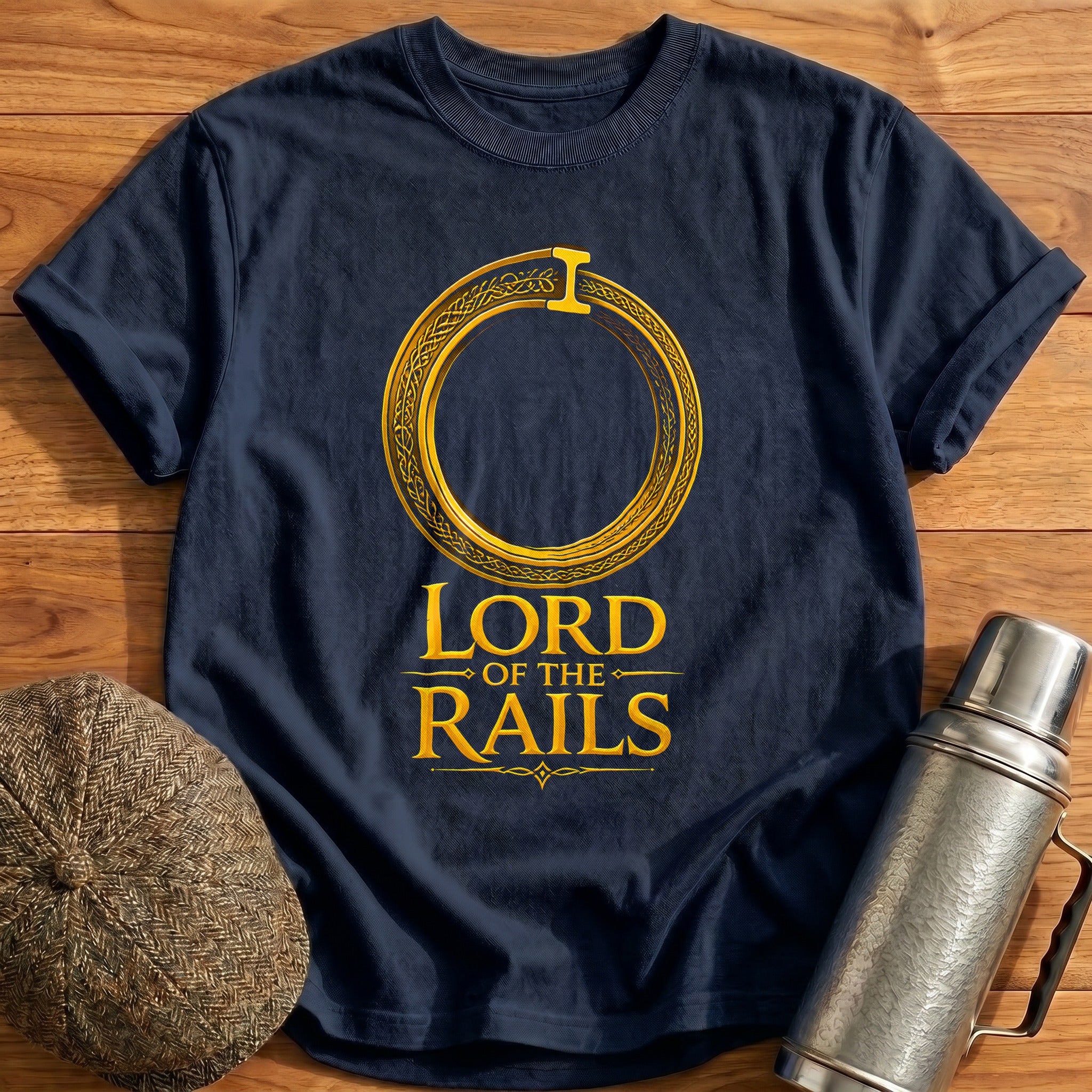 Lord Of The Rails 38 T-Shirt - Navy
