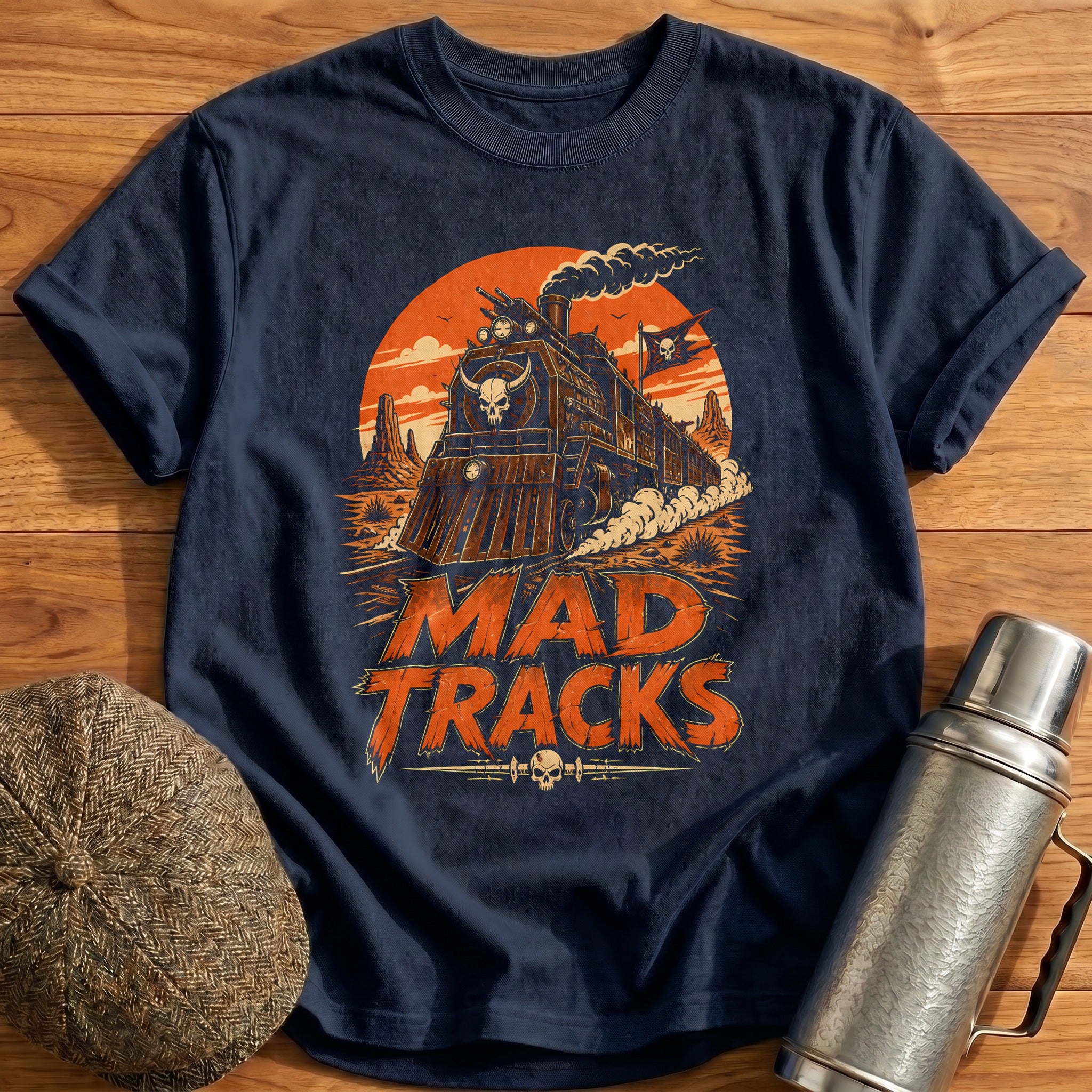 Mad Tracks 36 T-Shirt - Navy