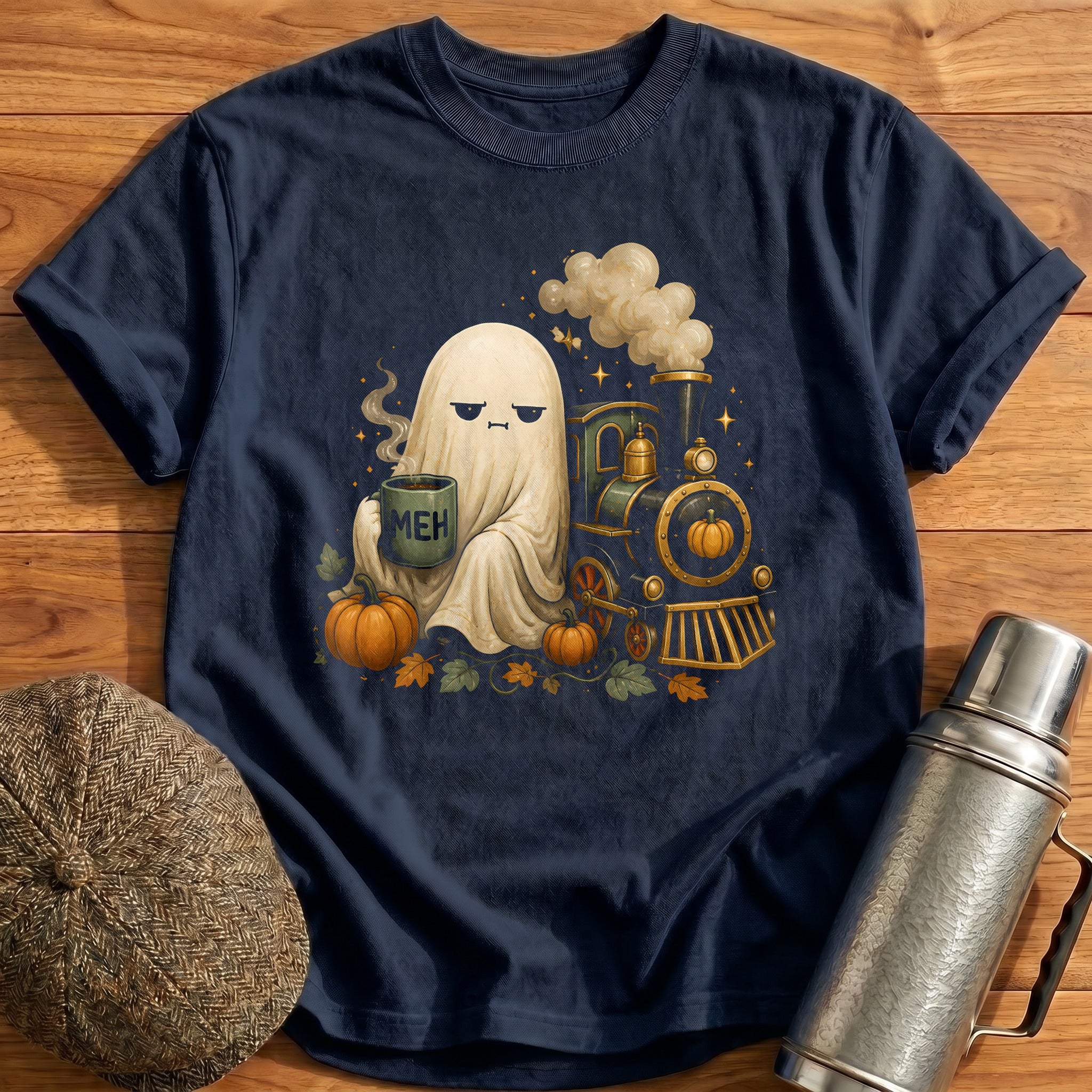 Meh Ghost Mug 59 - Navy