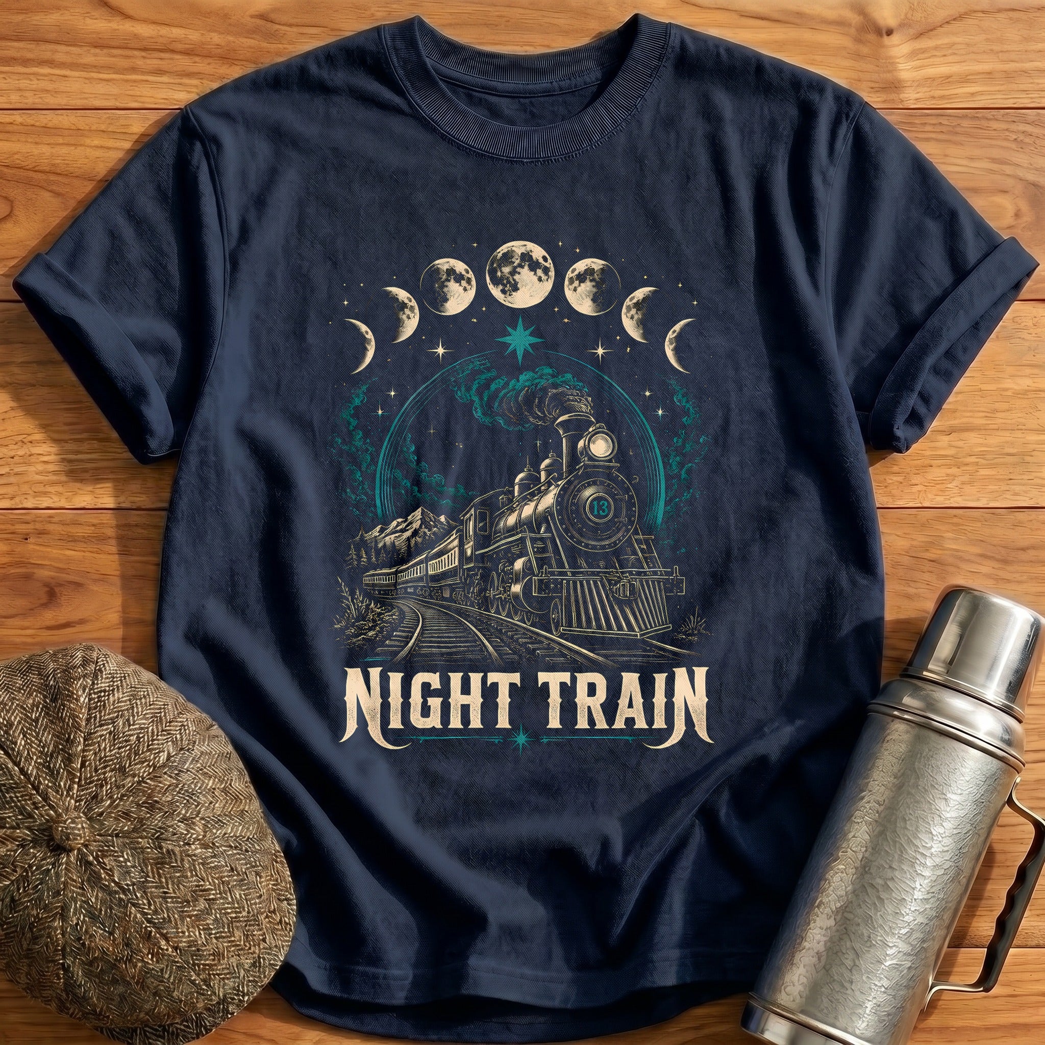 Midnight Celestial T-Shirt - Navy
