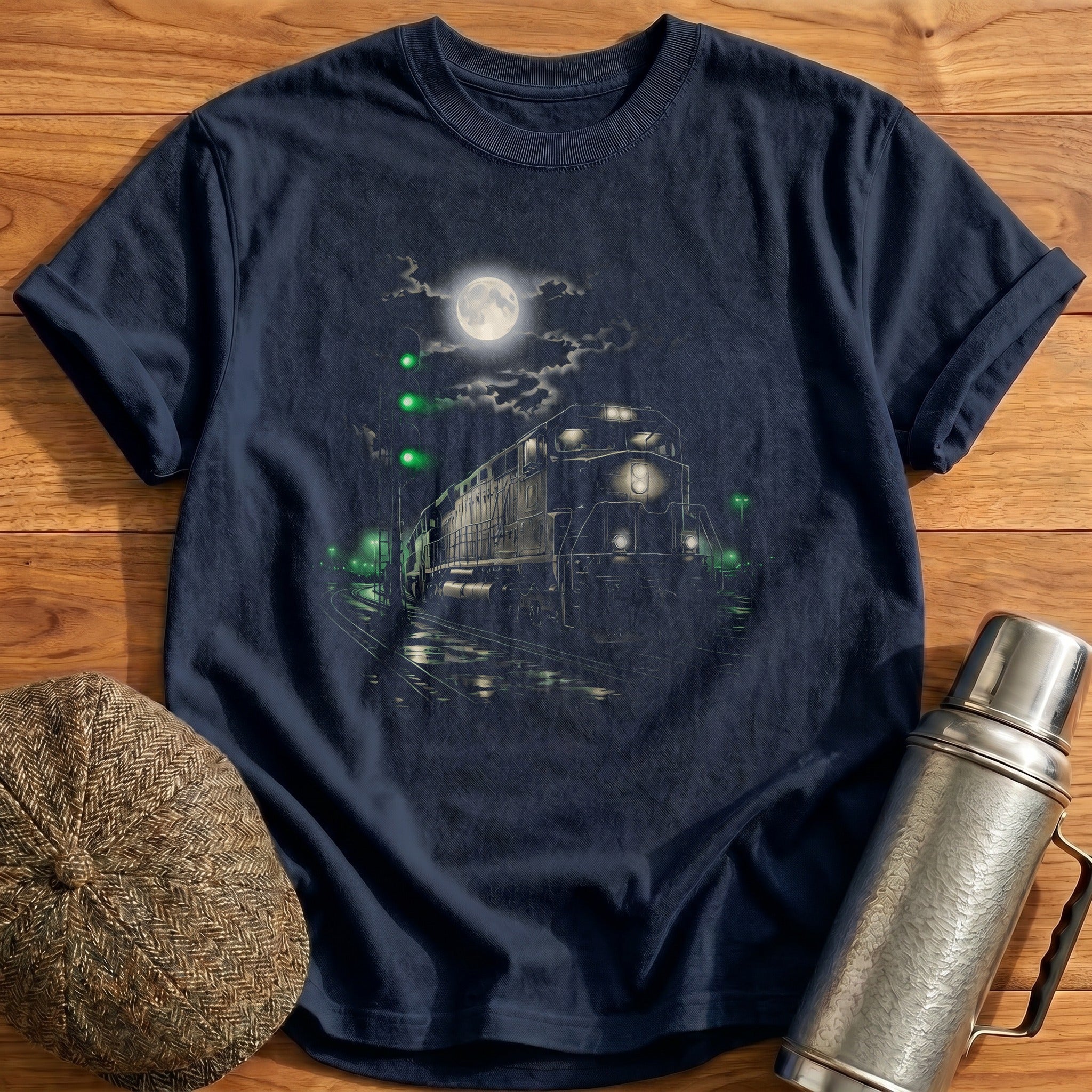 Midnight Train Locomotive Spotter - Navy