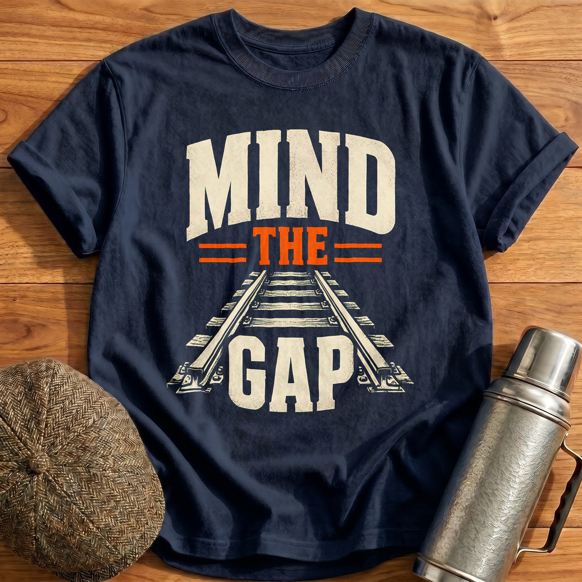 Mind The Gap 28 T-Shirt - Navy