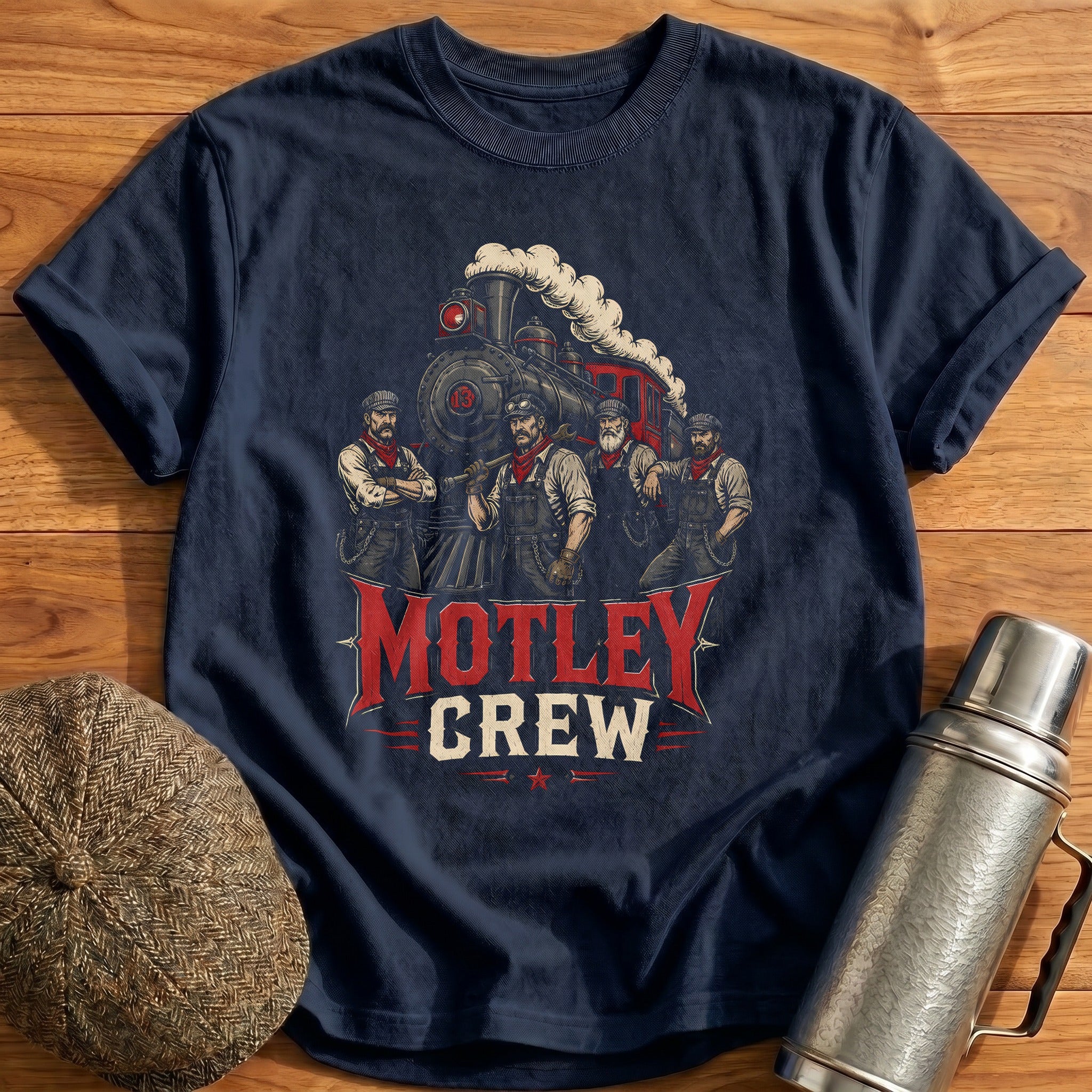 Motley Crew 57 T-Shirt - Navy