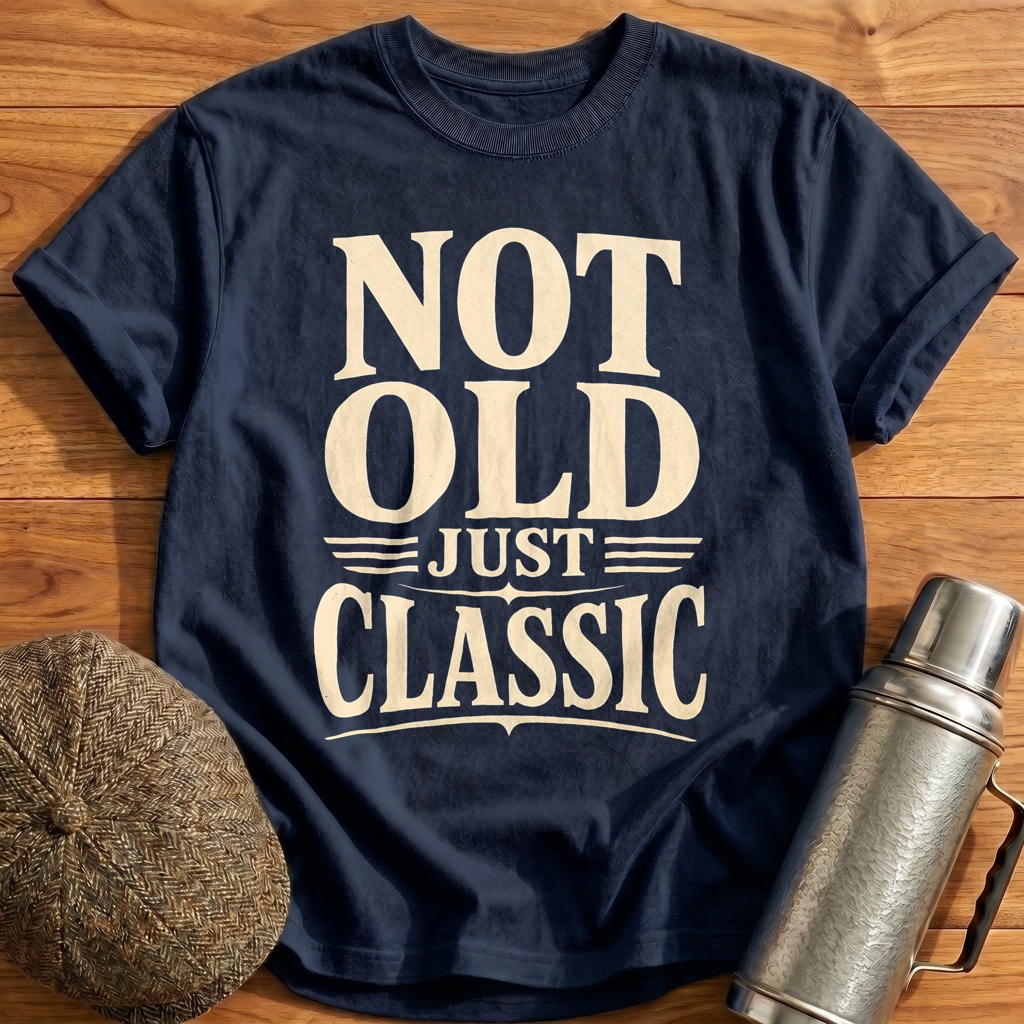Not Old Just Classic Funny - Navy