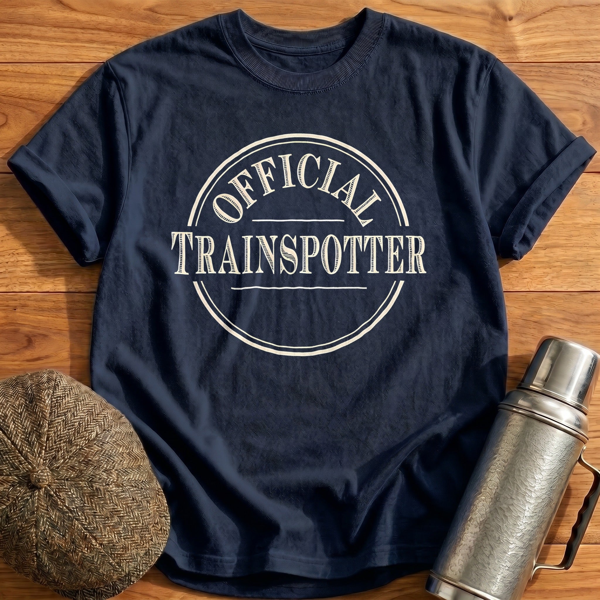 Official Trainspotter 66 T-Shirt - Navy