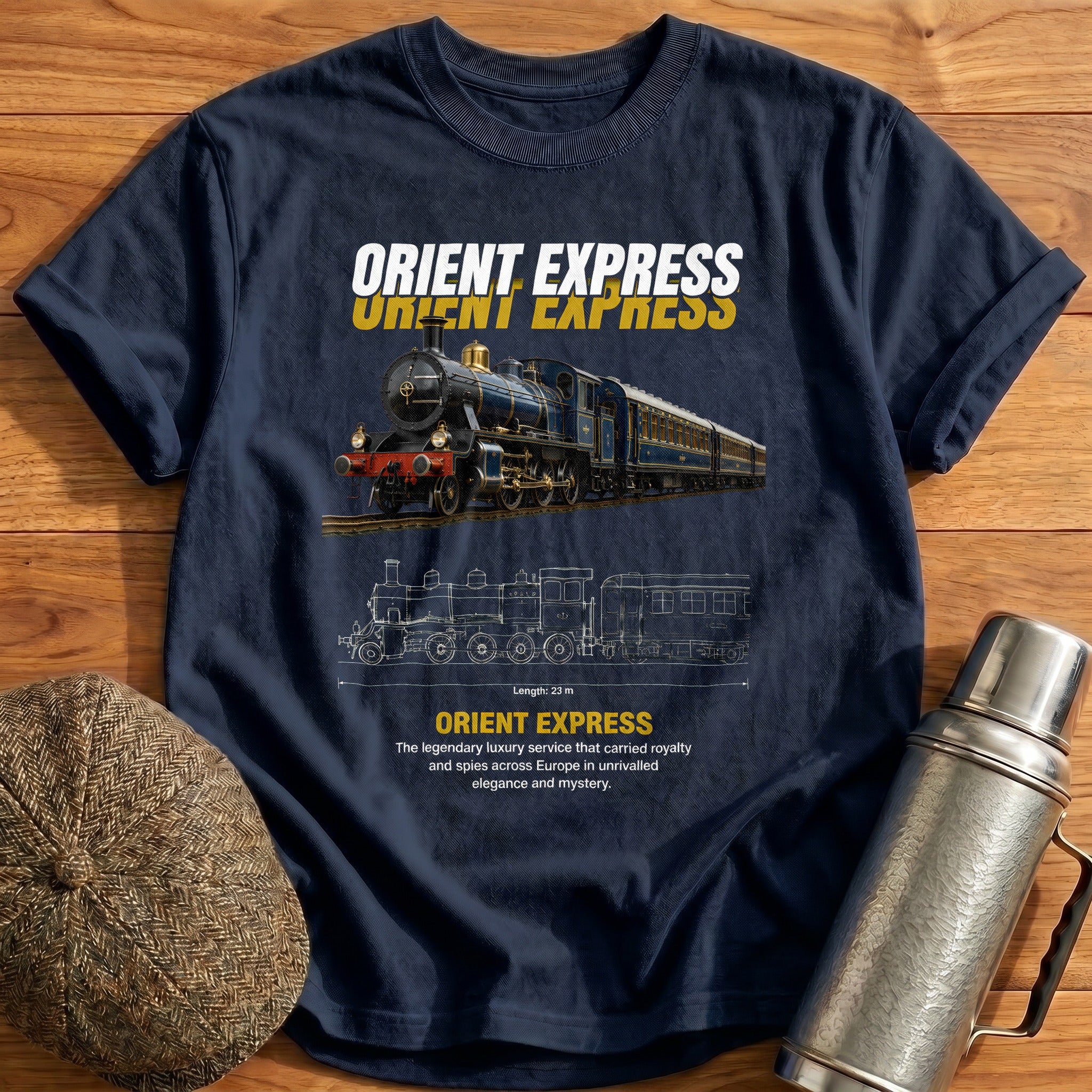 Orient Express 92 T-Shirt - Navy