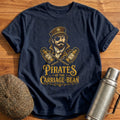Pirates Carriage Bean 42 T-Shirt - Navy