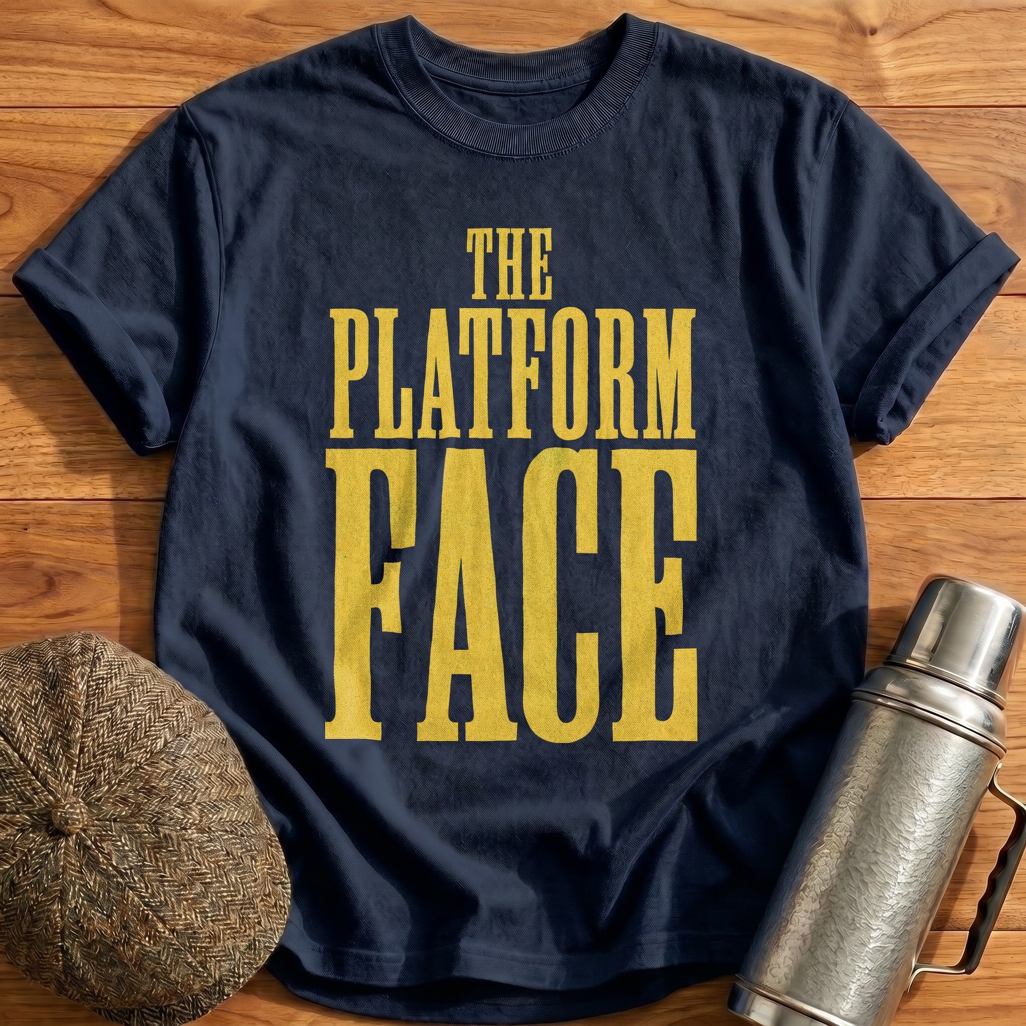 Platform Vigil T-Shirt - Navy
