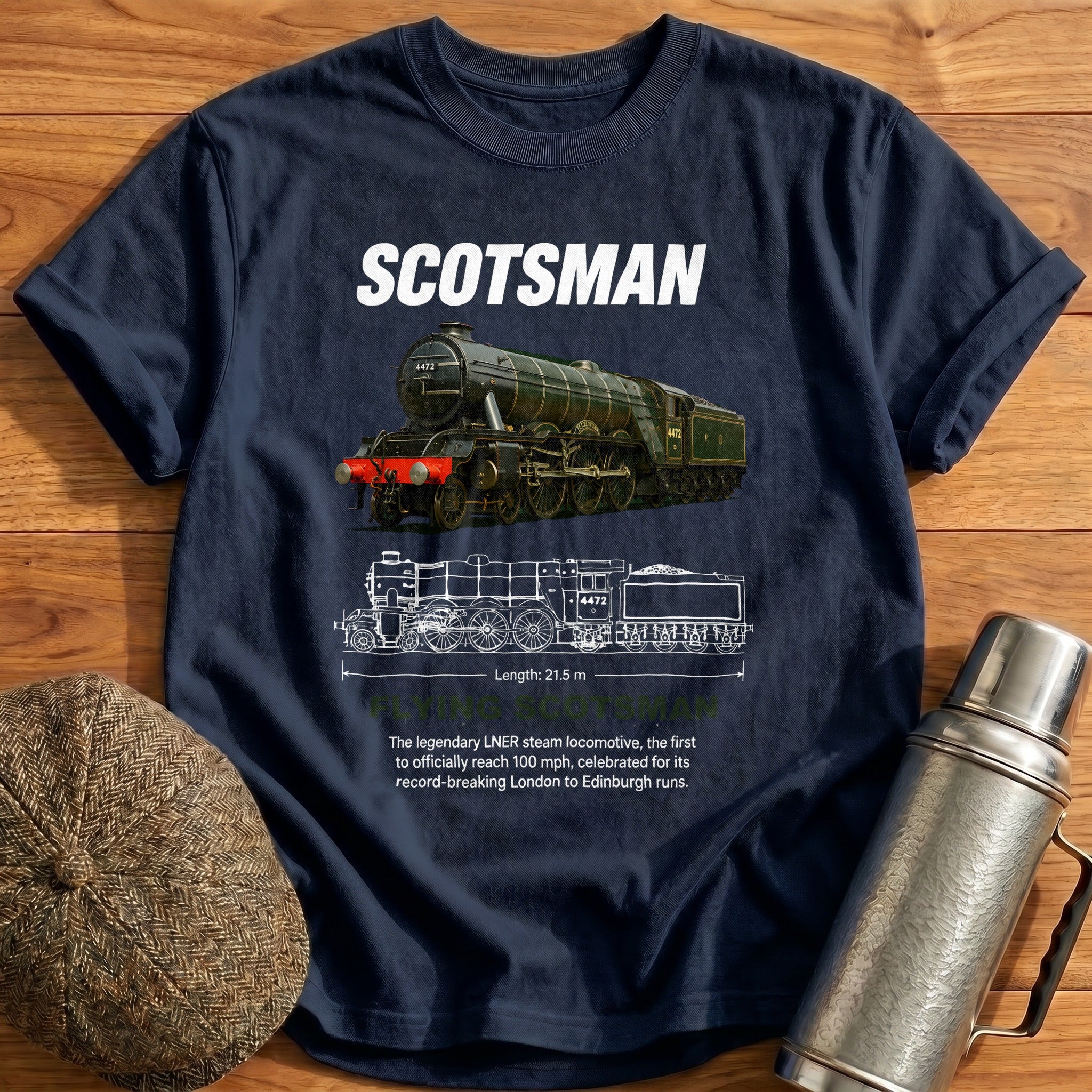 Scotsman 81 T-Shirt - Navy