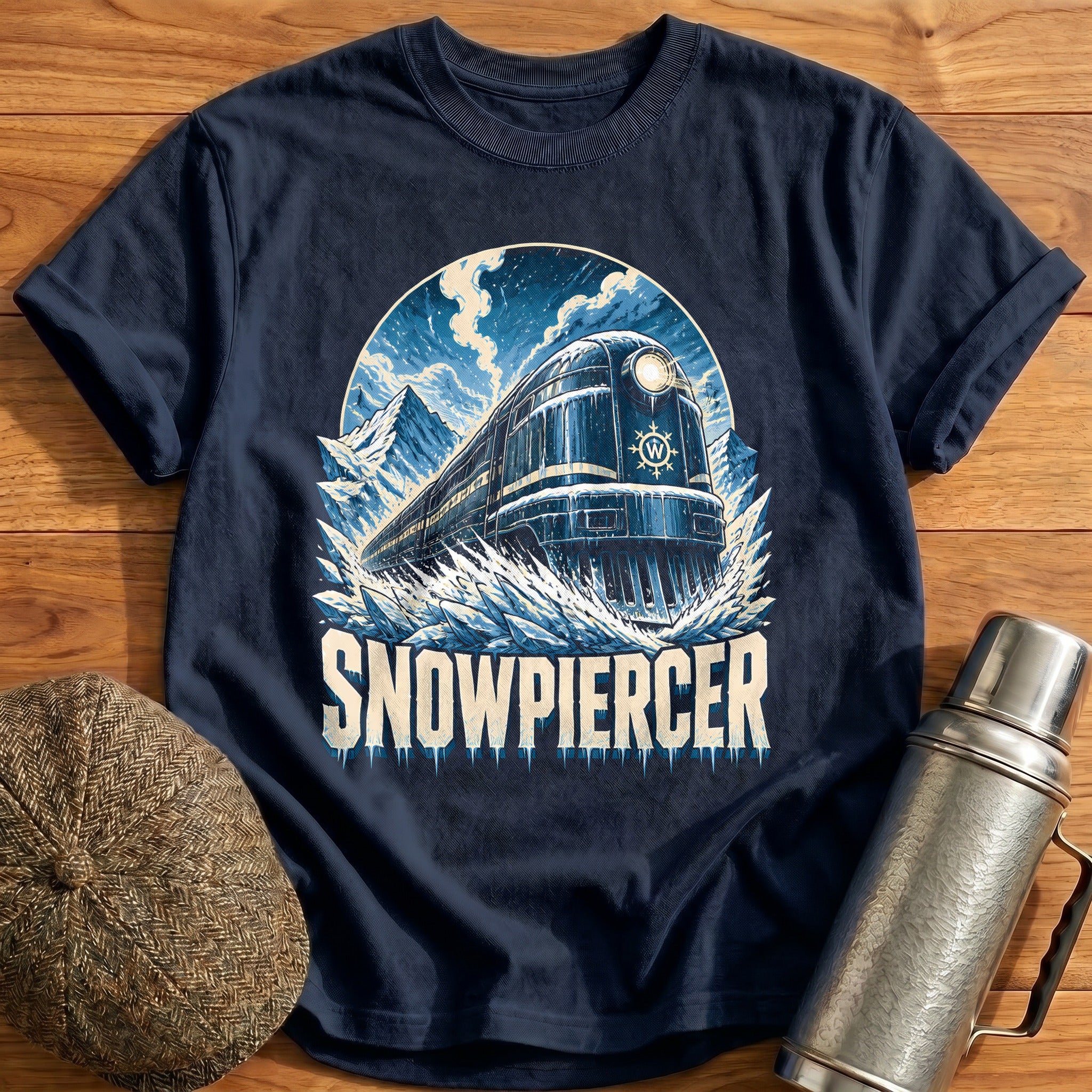 Snowpiercer 64 T-Shirt - Navy