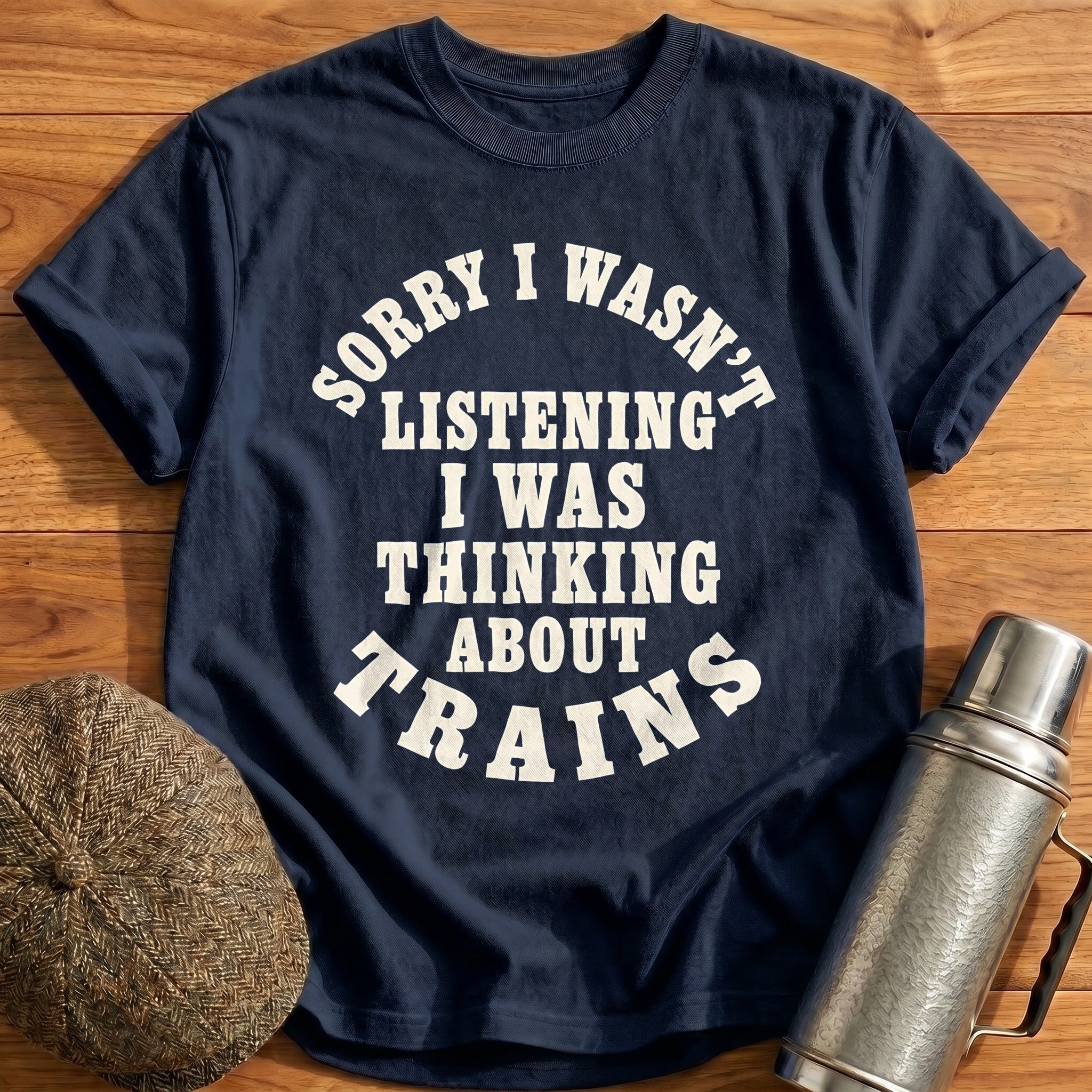 Sorry I Wasnt Listening 94 T-Shirt - Navy
