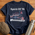 Spirit_Of_76_Locomotive_ T-Shirt - Navy