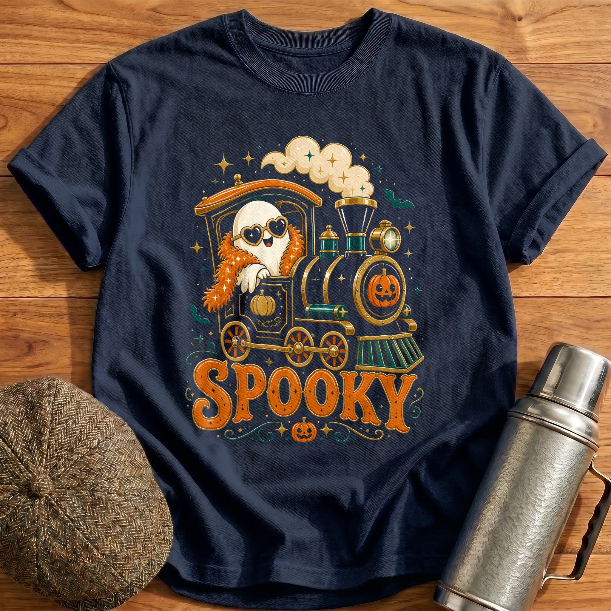 Spooky Glam Ghost 53 - Navy