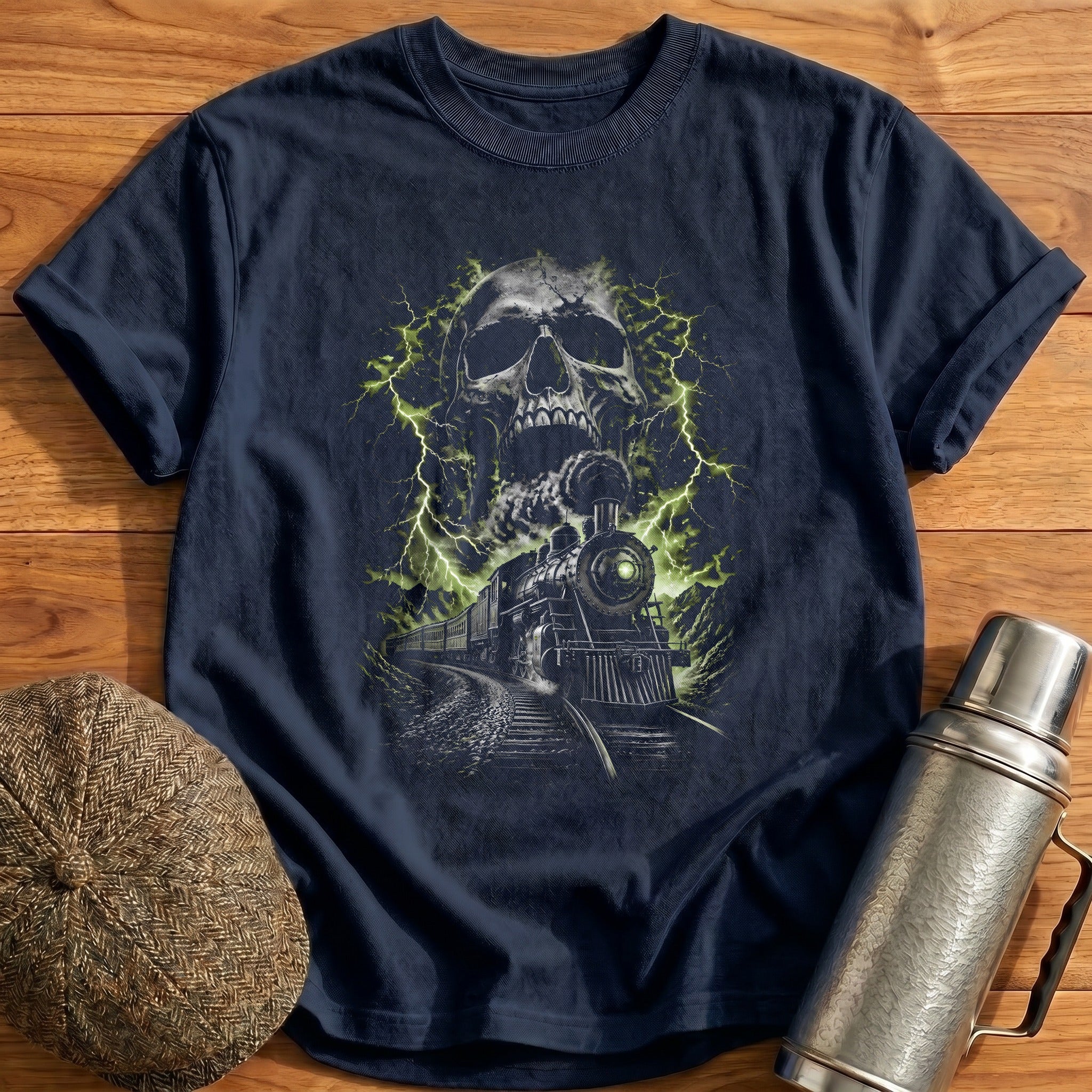 Steam Screaming Skull 14 - Navy