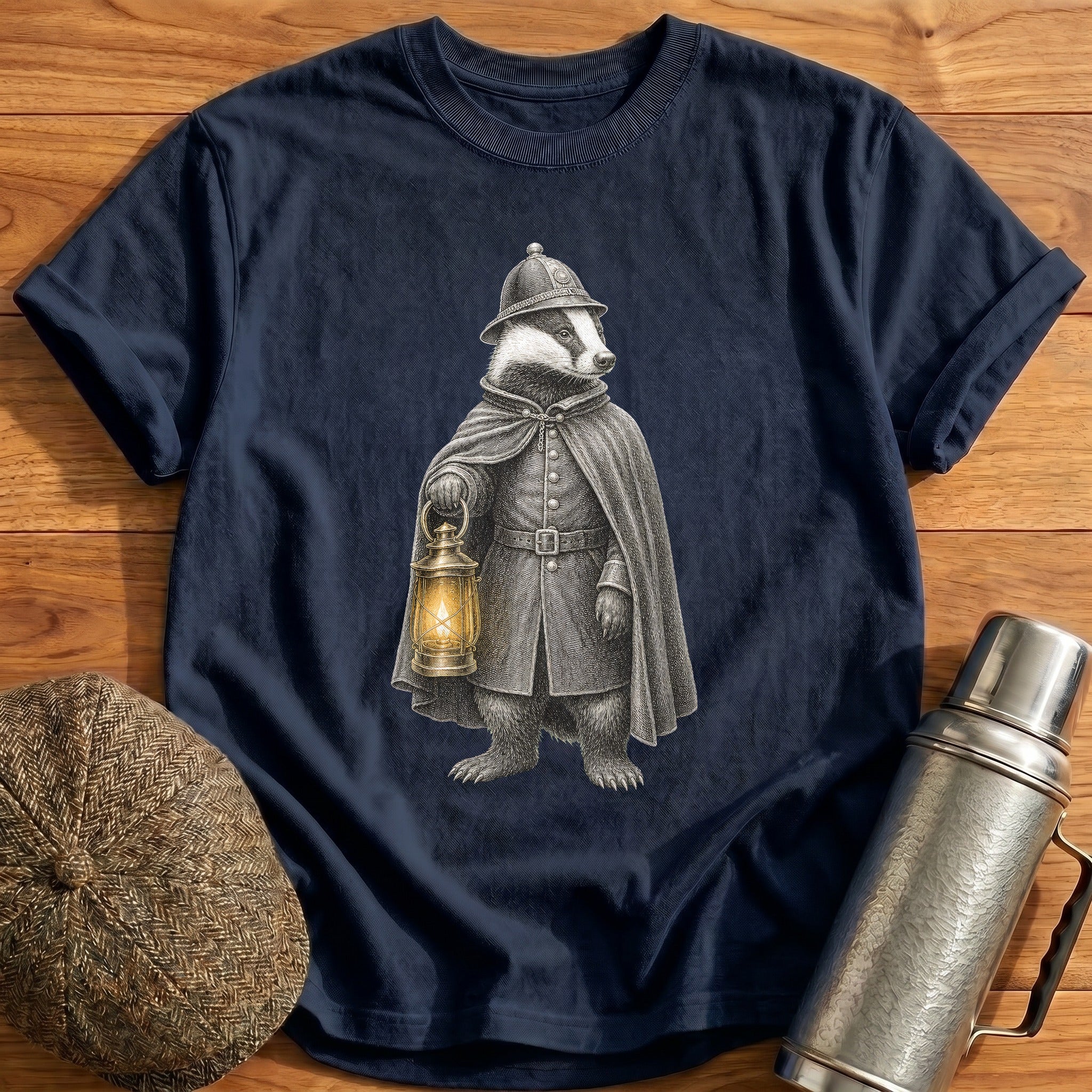The Night Guard T-Shirt - Navy