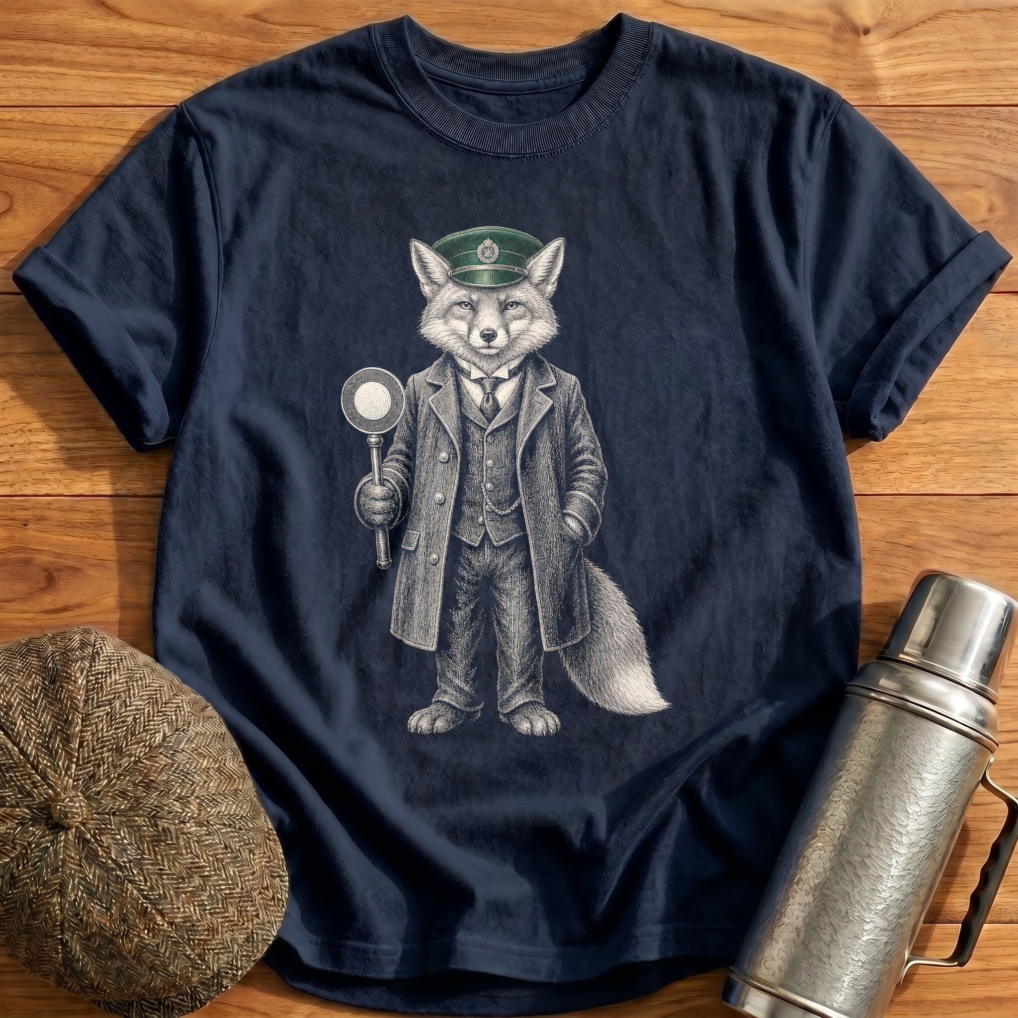 The Stationmaster T-Shirt - Navy