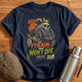 The Train That Wont Die T-Shirt - Navy