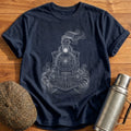 Train Front 24 T-Shirt - Navy
