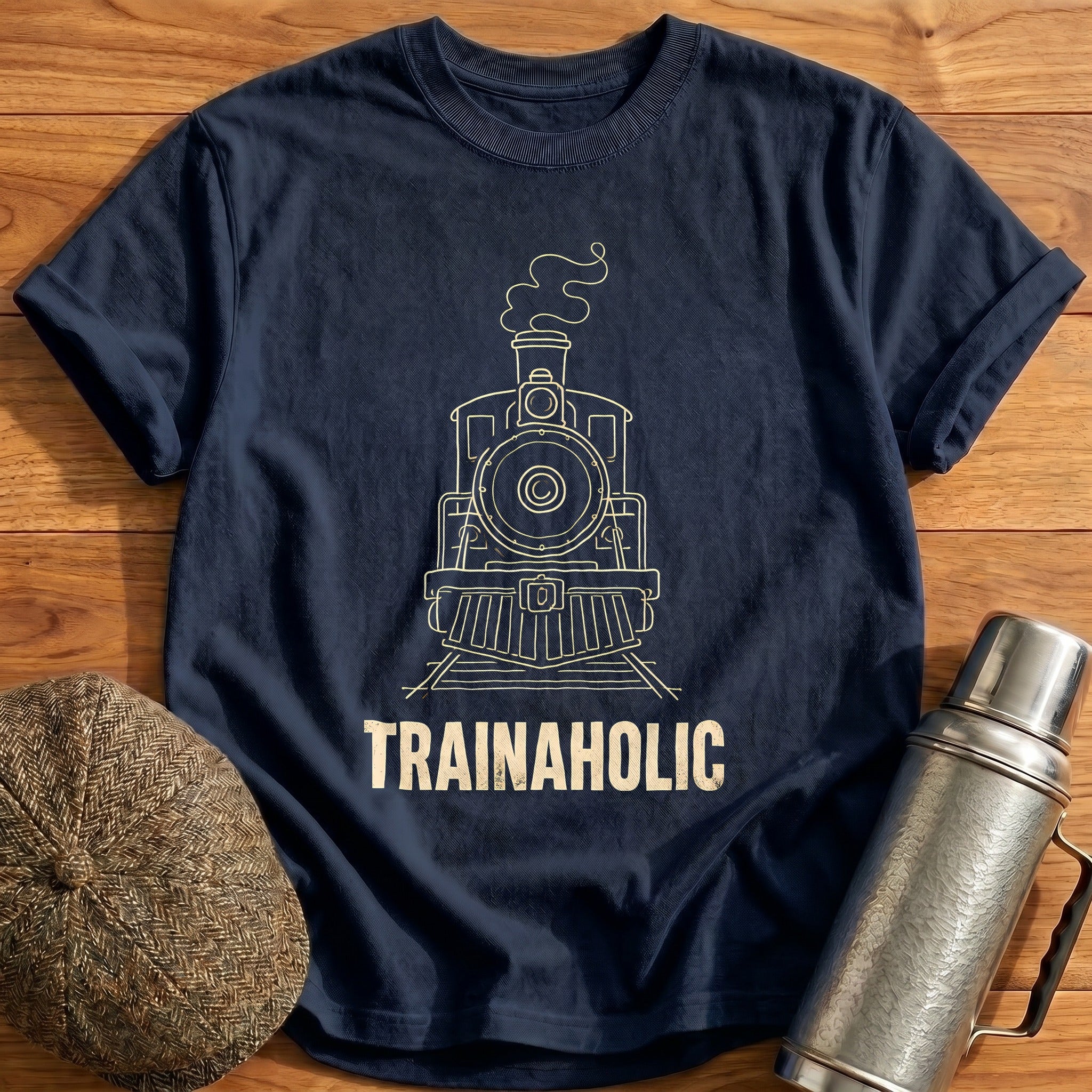 Trainaholic 88 T-Shirt - Navy