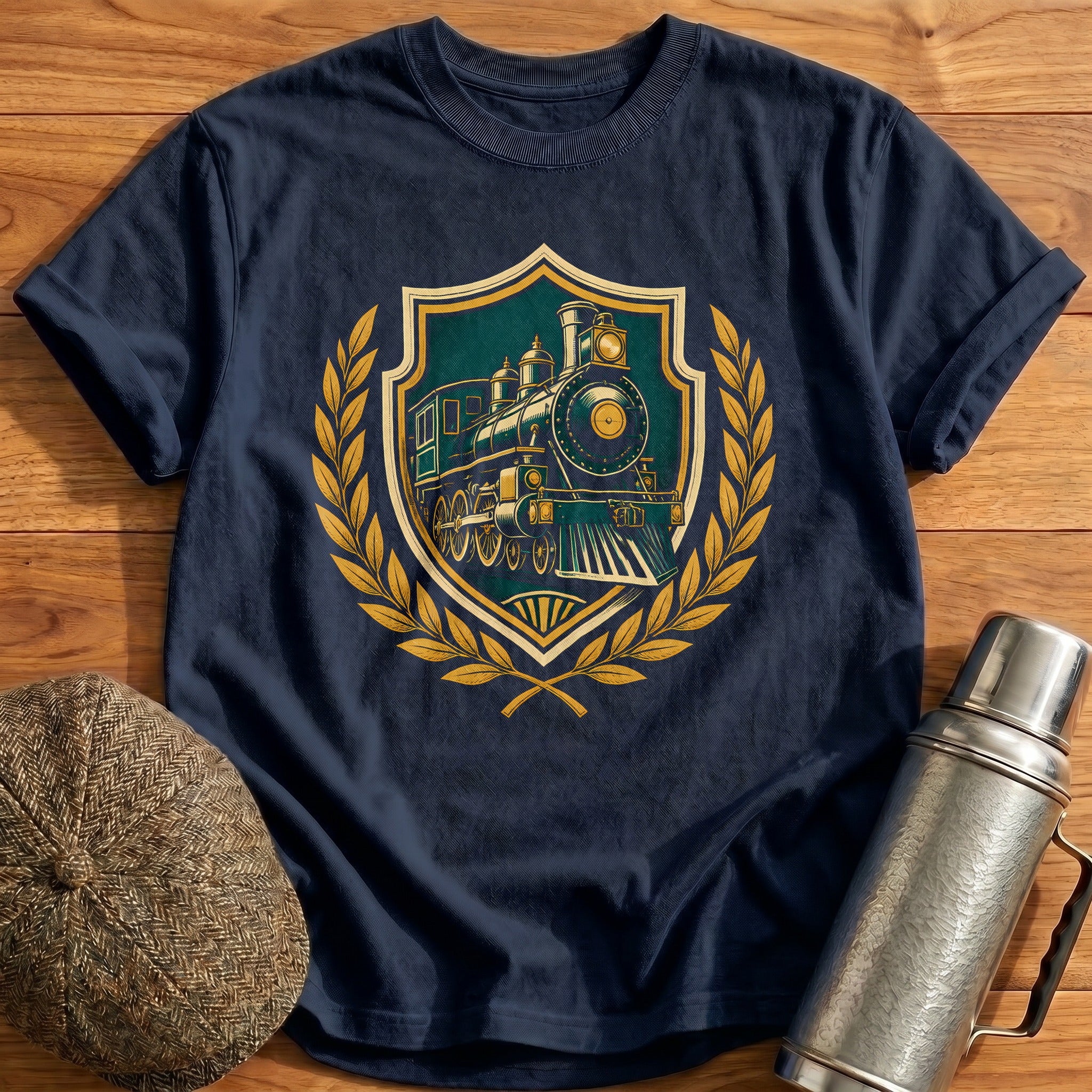 Varsity Loco 56 T-Shirt - Navy