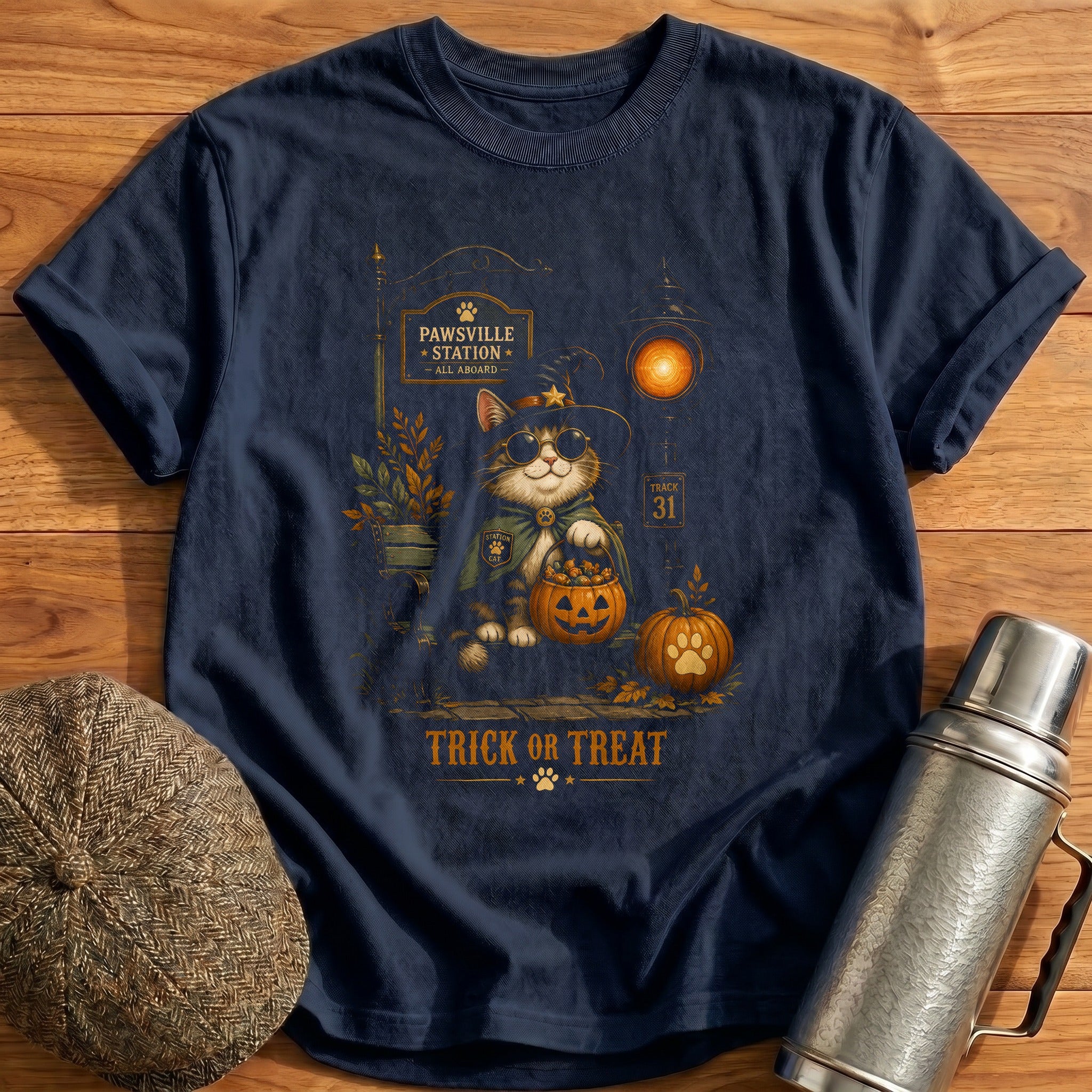 Witch Station Cat 12 - Navy