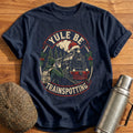 Yule Be Trainspotting 40 T-Shirt - Navy