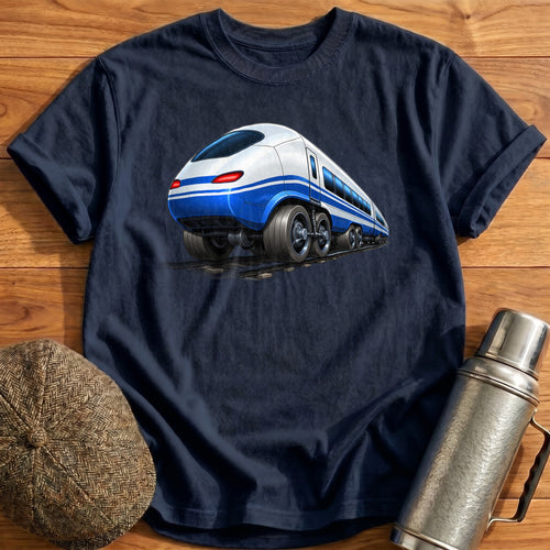 Bullettrain Rear34 T-Shirt - Navy