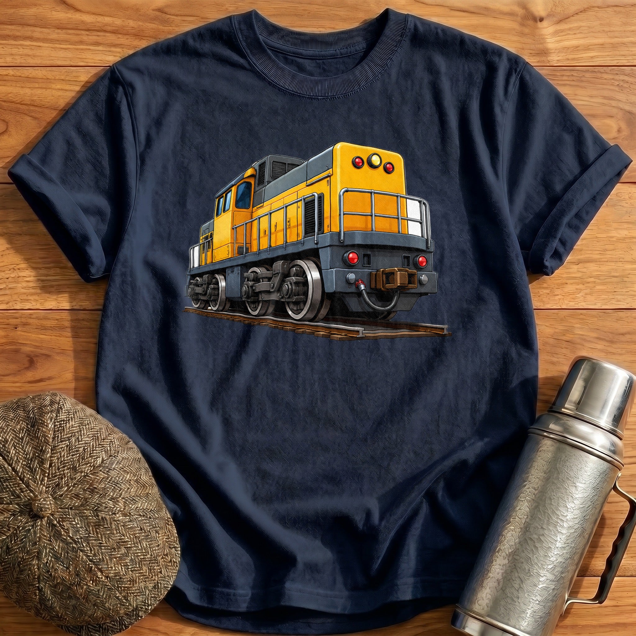 Dieselloco Rear34 T-Shirt - Navy