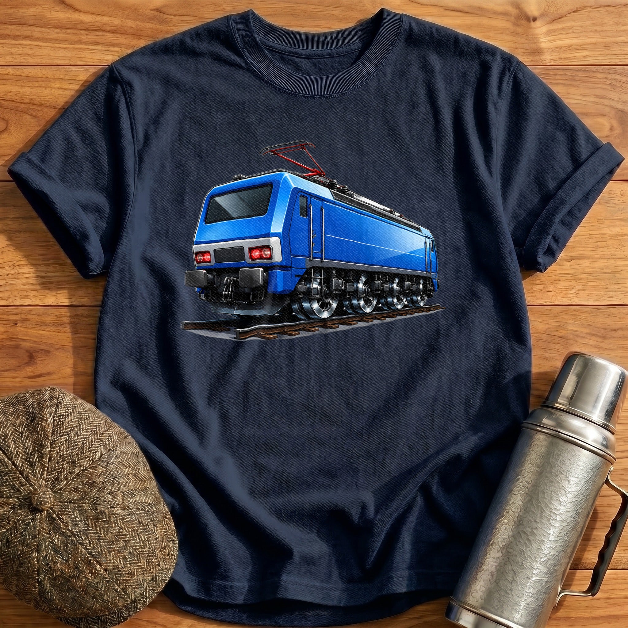 Electricloco Rear34 T-Shirt - Navy