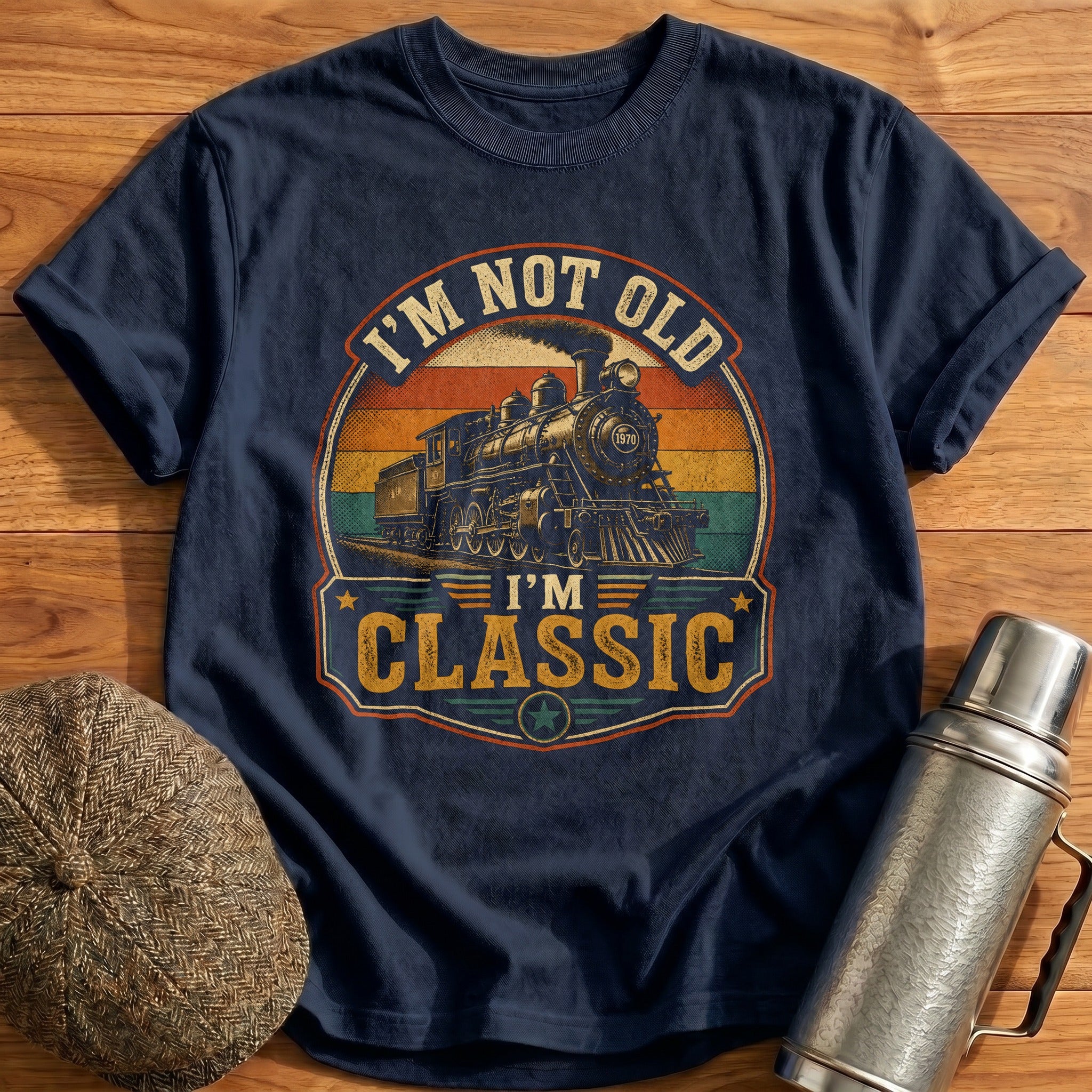 I'm not Old I'm Classic T-Shirt - Navy