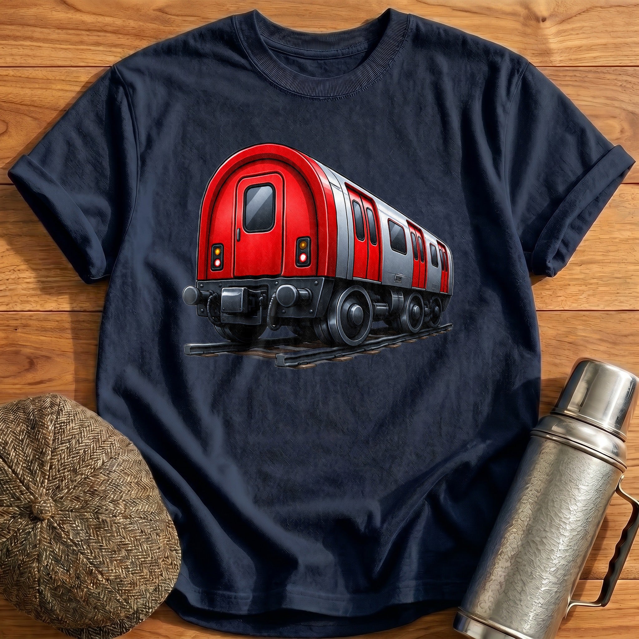 Tubetrain Rear34 T-Shirt - Navy