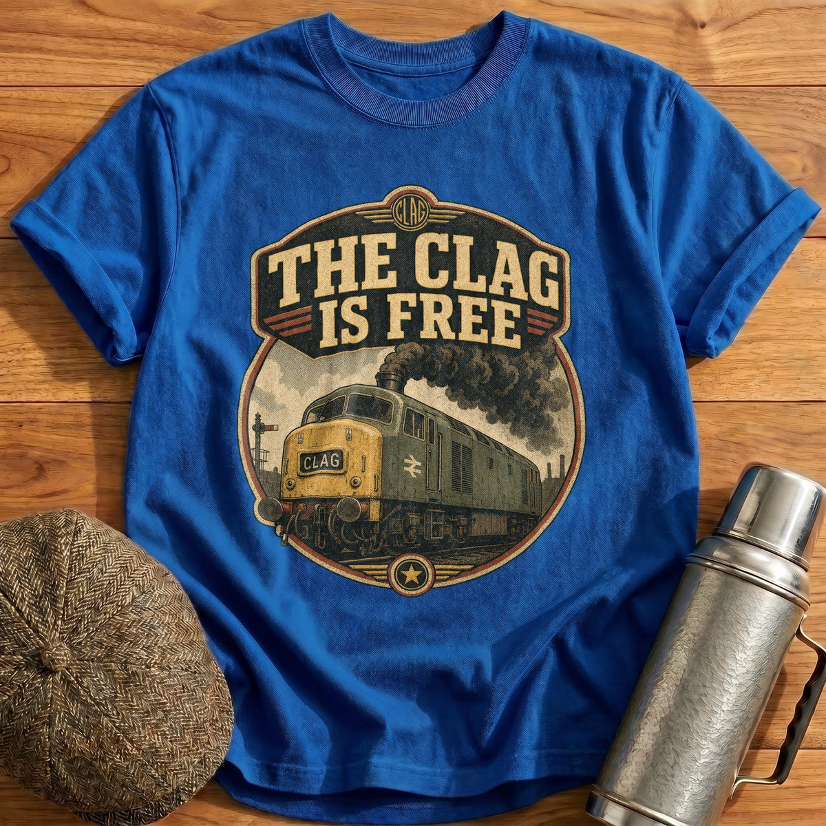 The Clag is Free Kids T-Shirt - Royal