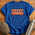 Railway Carriage T-Shirt - Royal