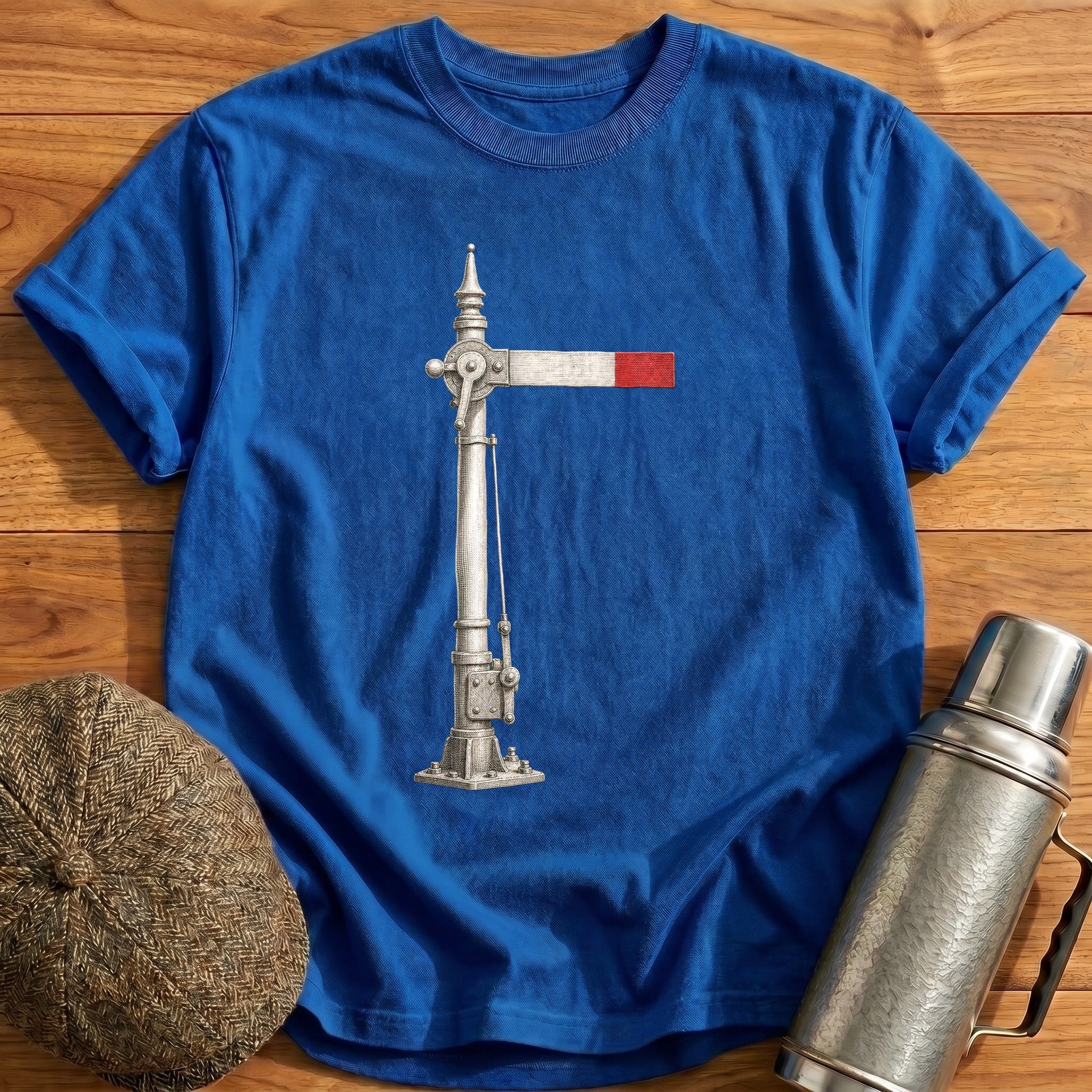 Semaphore Signal Arm II T-Shirt - Royal