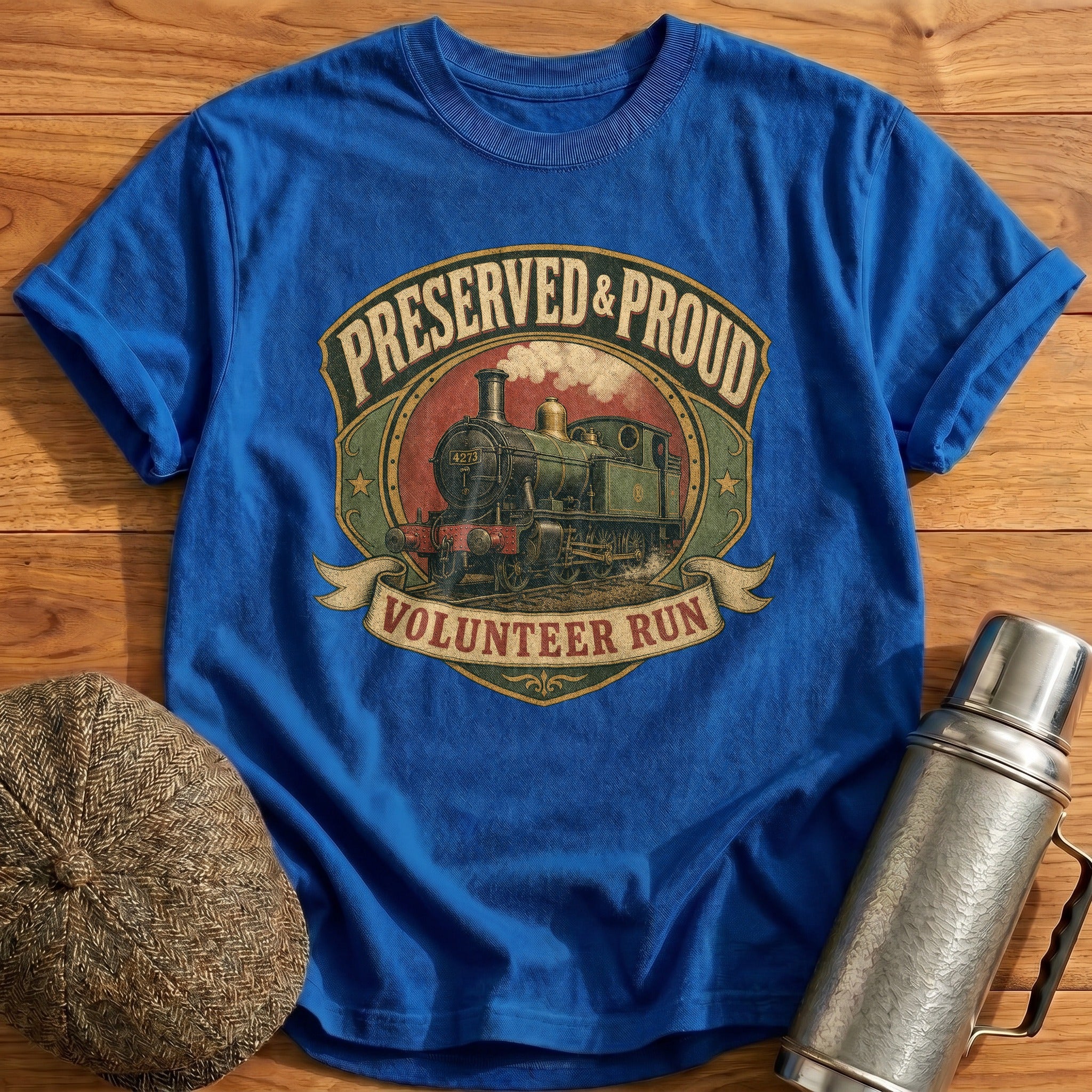Preserved & Proud T-Shirt - Royal