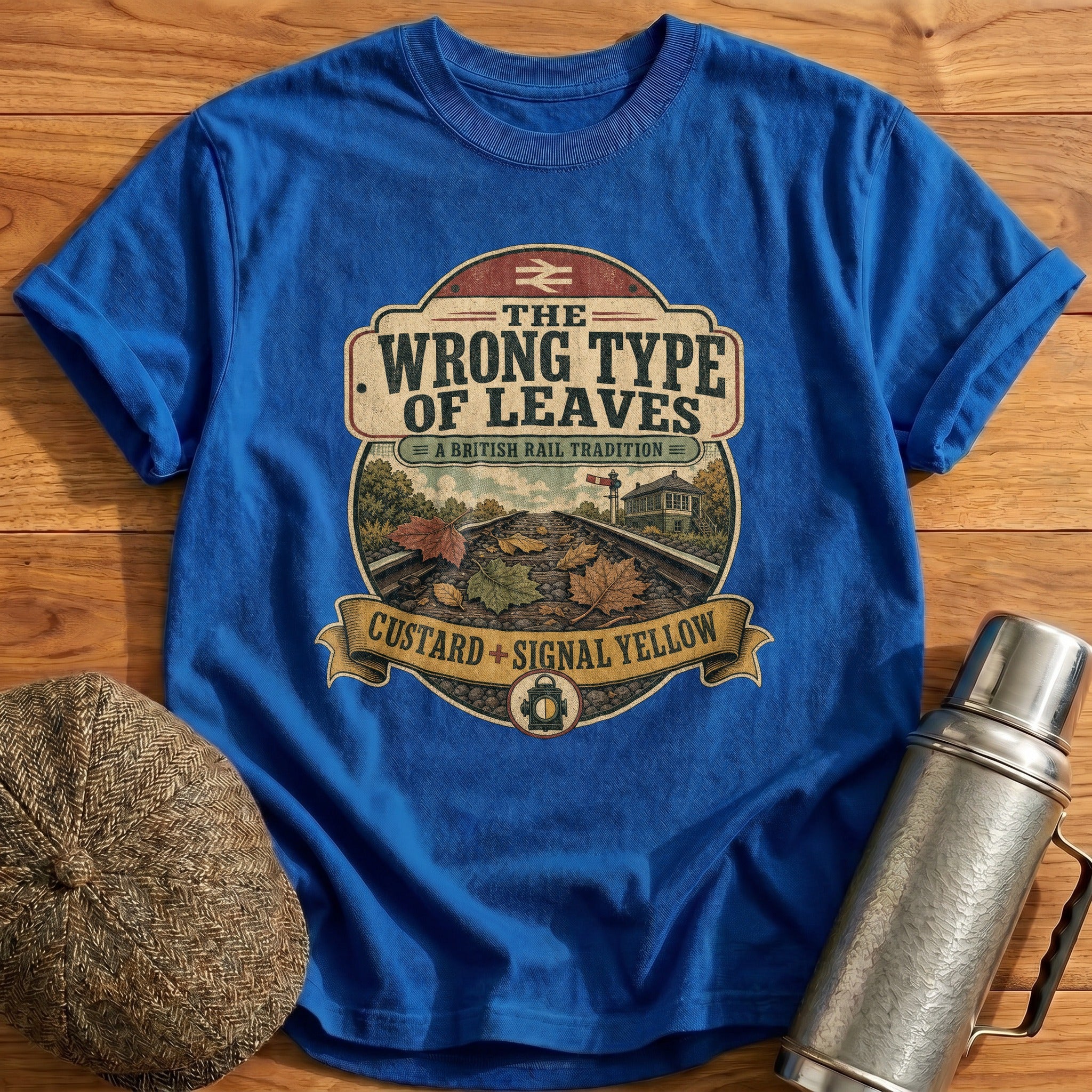 The Wrong Type of Leaves T-Shirt - Royal