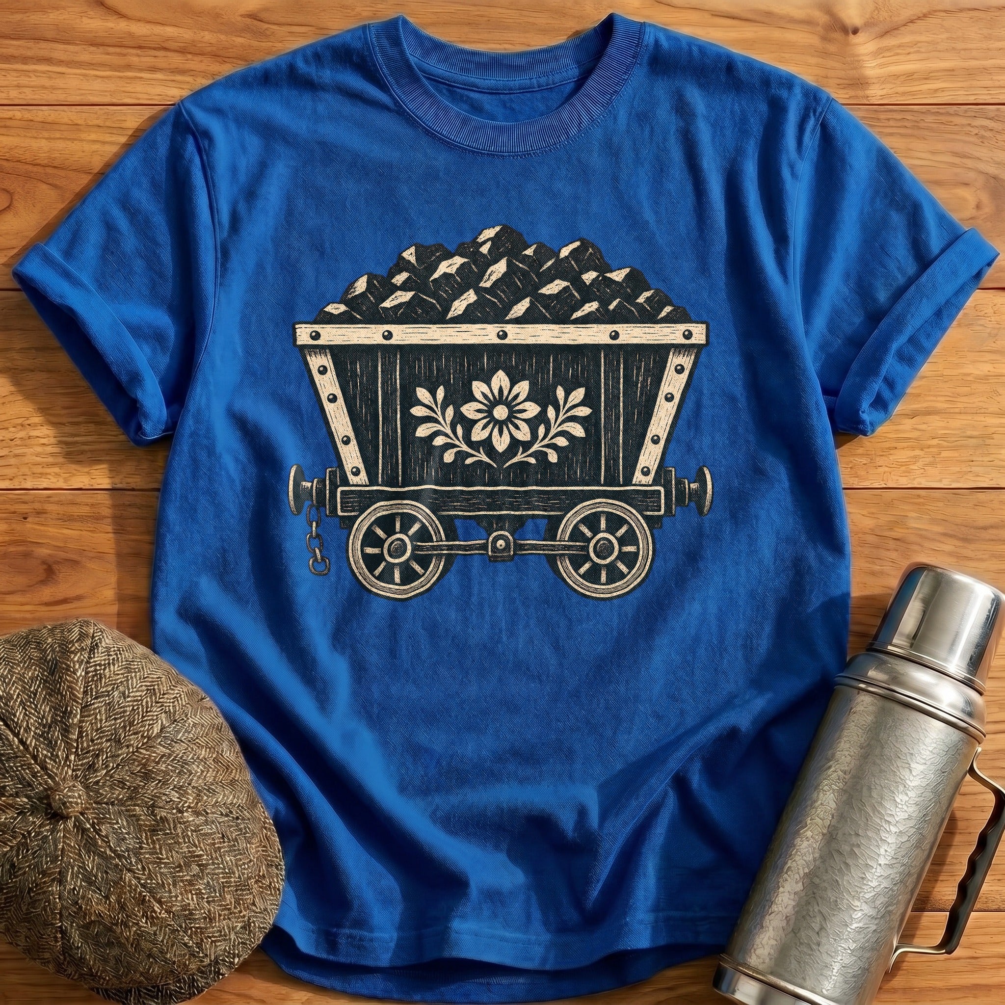 Coal Wagon T-Shirt - Royal