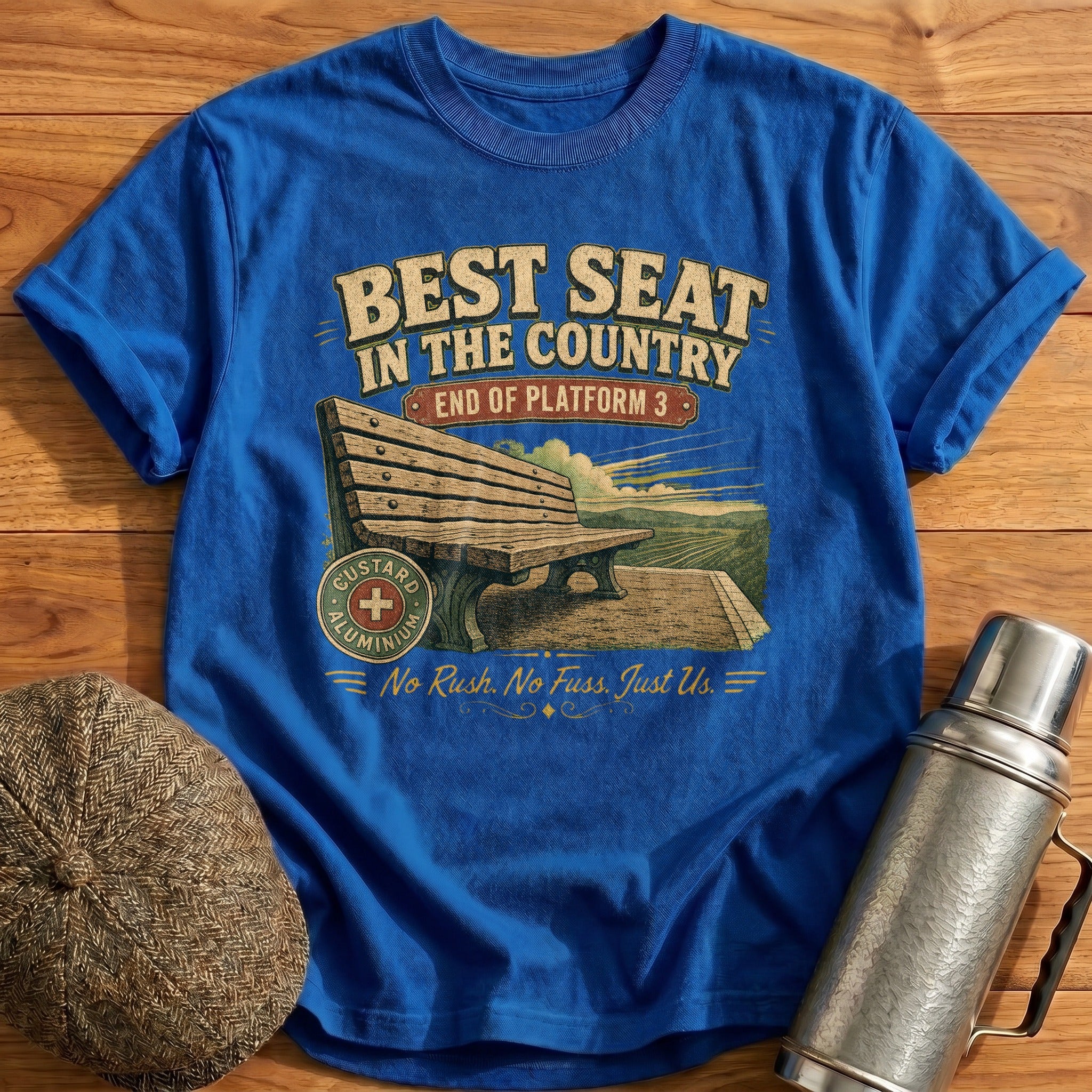 Best Seat in the Country T-Shirt - Royal