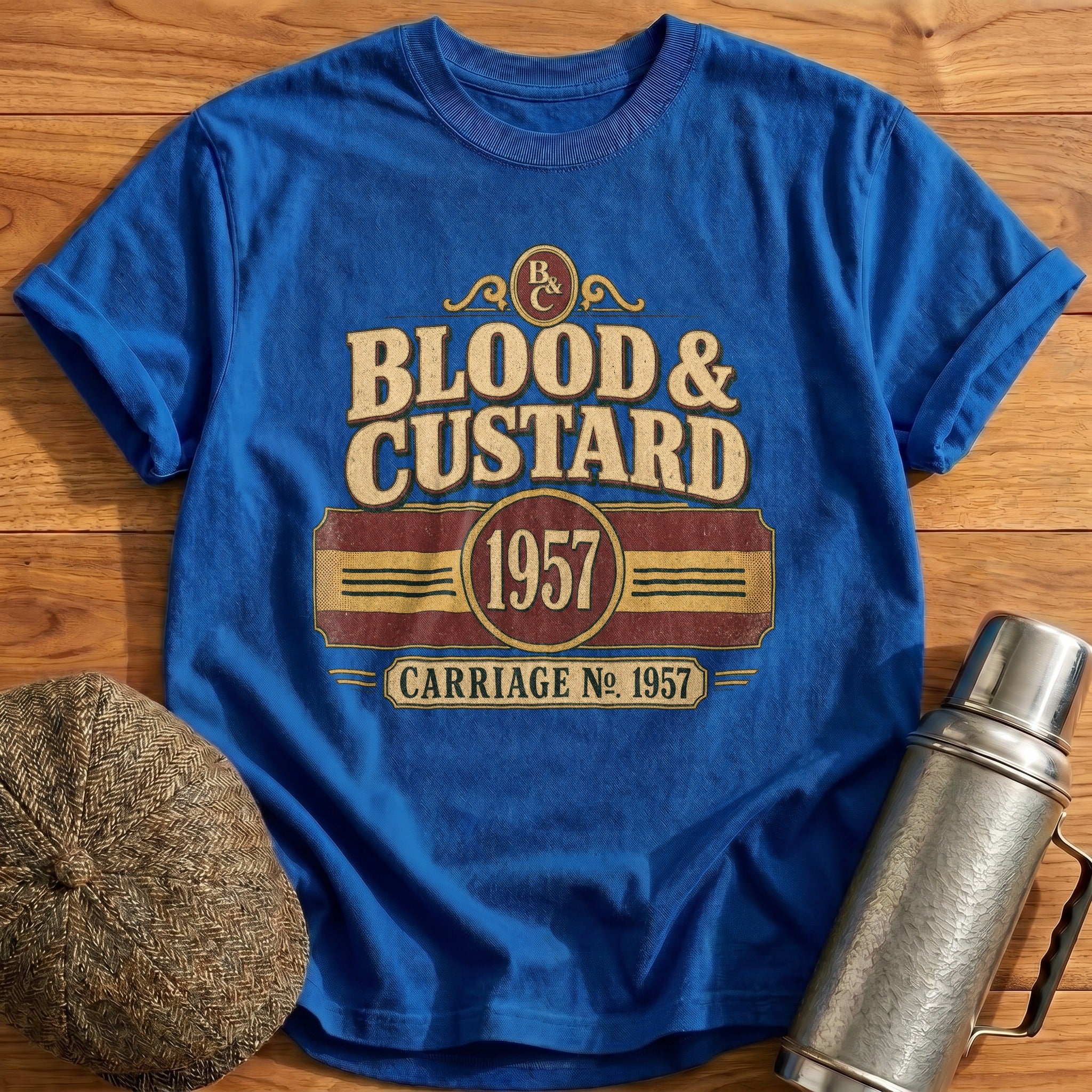 Blood & Custard II T-Shirt - Royal
